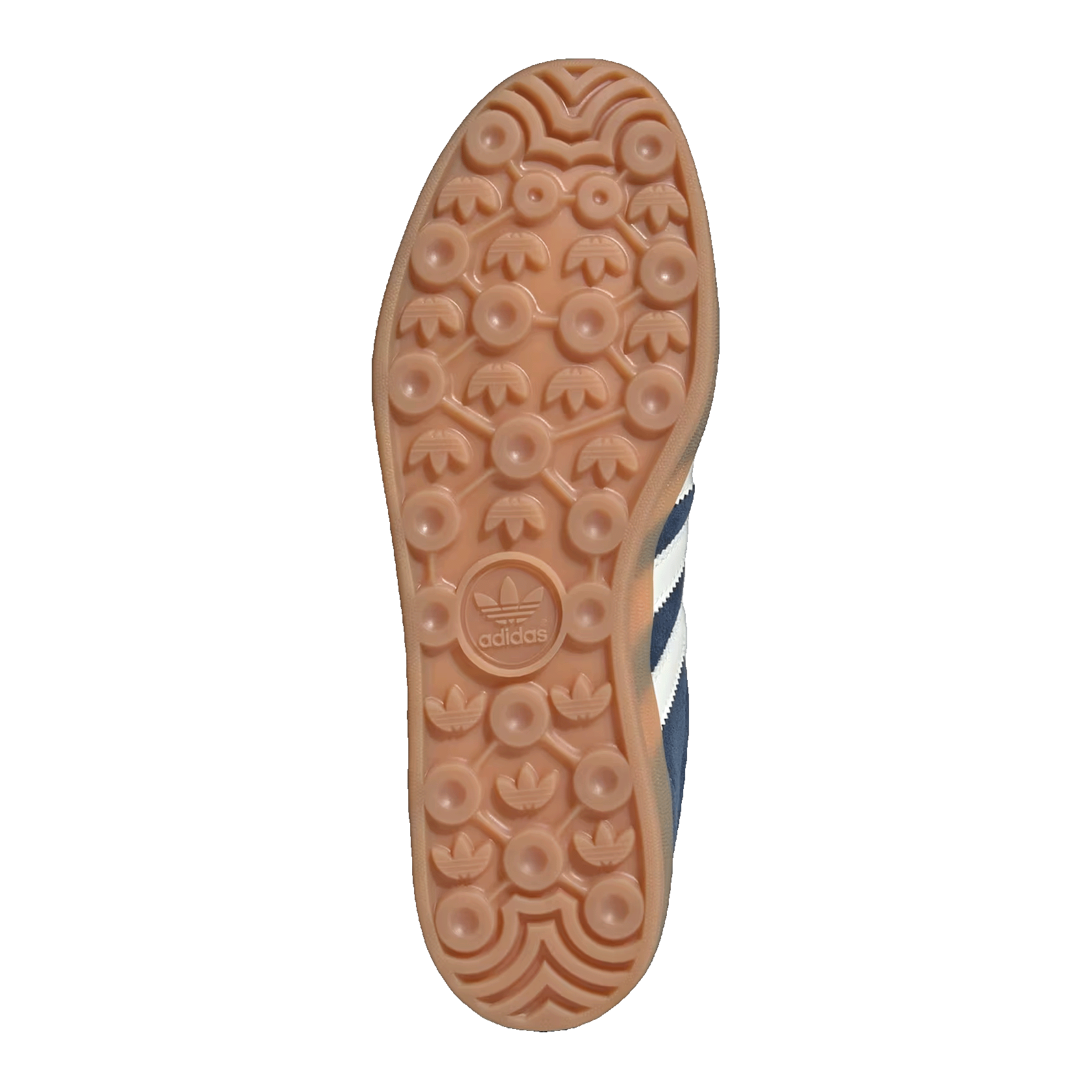 adidas Gazelle Indoor Night Indigo Off White Gold Metallic Sohle