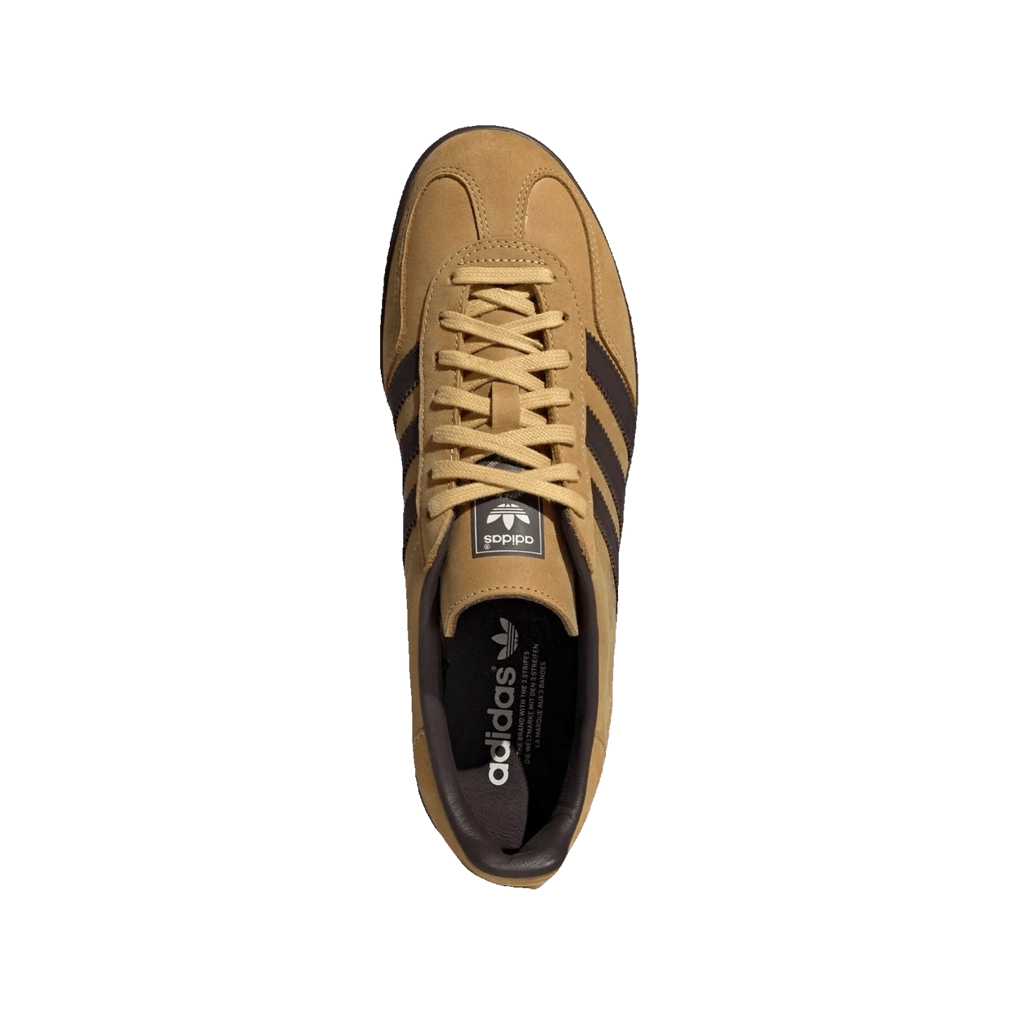 adidas Gazelle Indoor Oat Dark Brown Oben