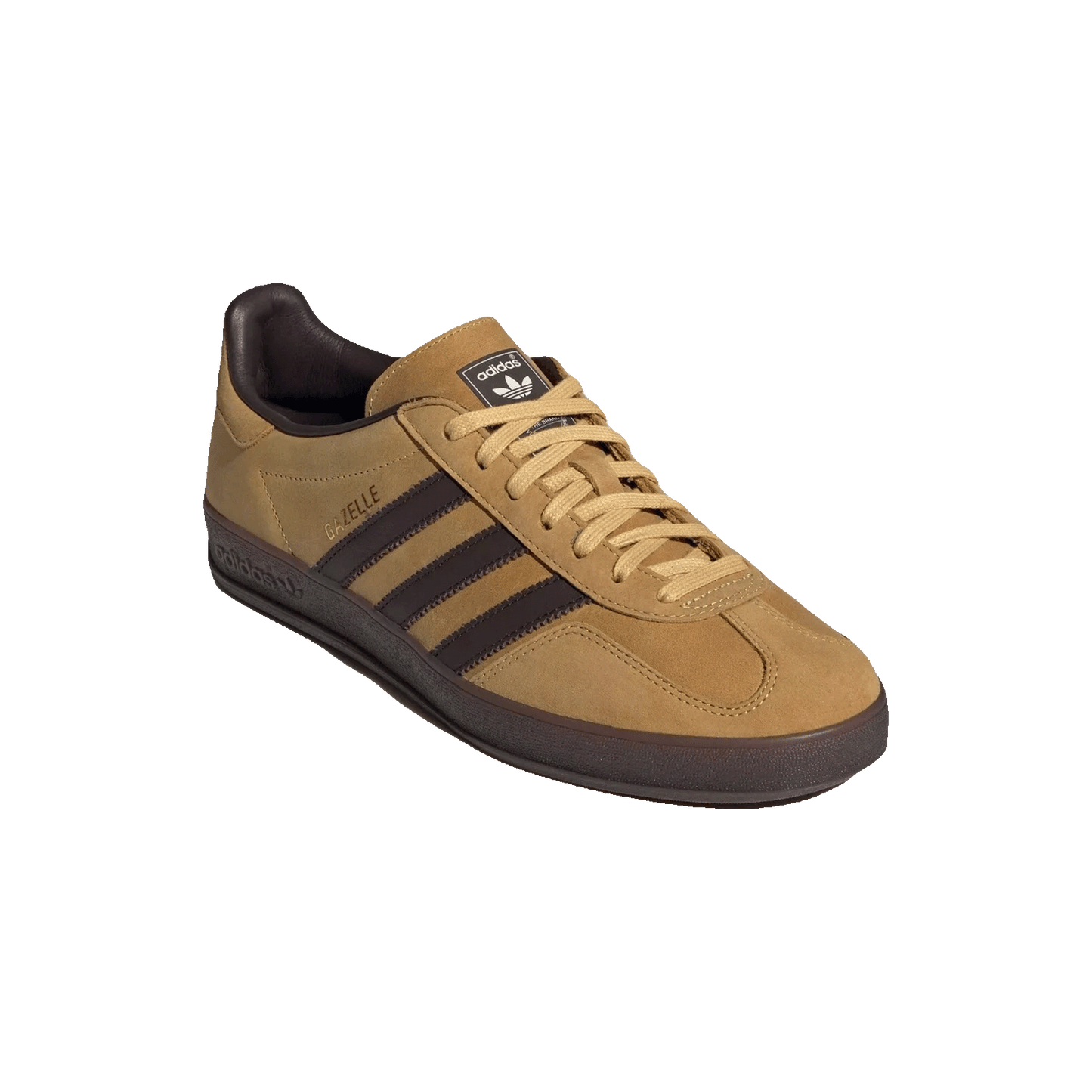 adidas Gazelle Indoor Oat Dark Brown Side