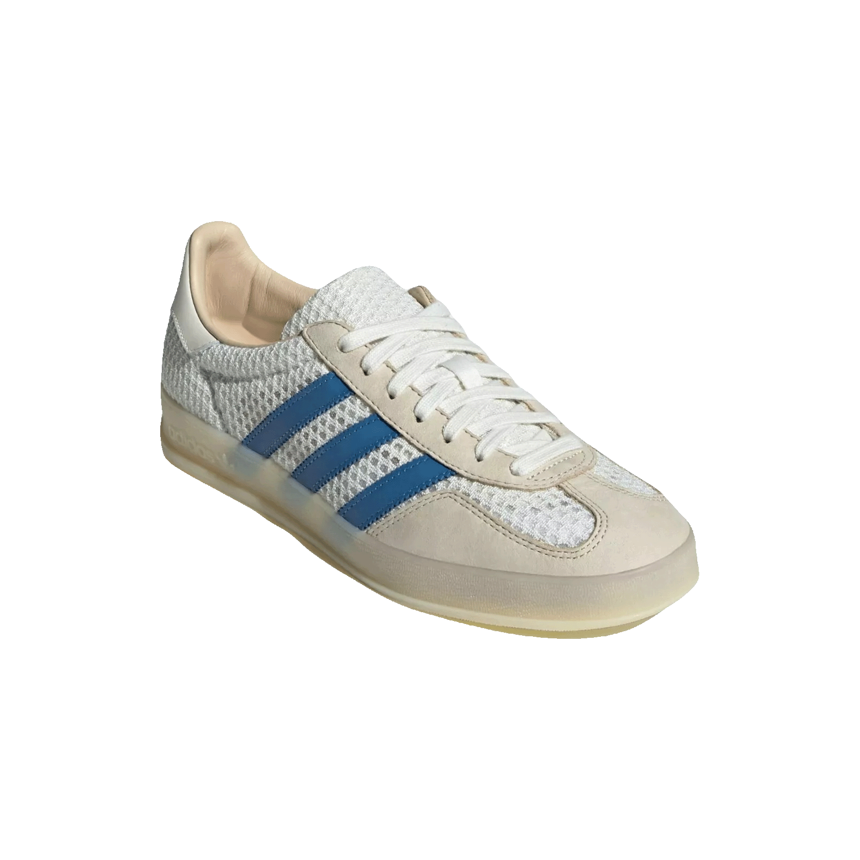 adidas Gazelle Indoor Off White Focus Blue Side