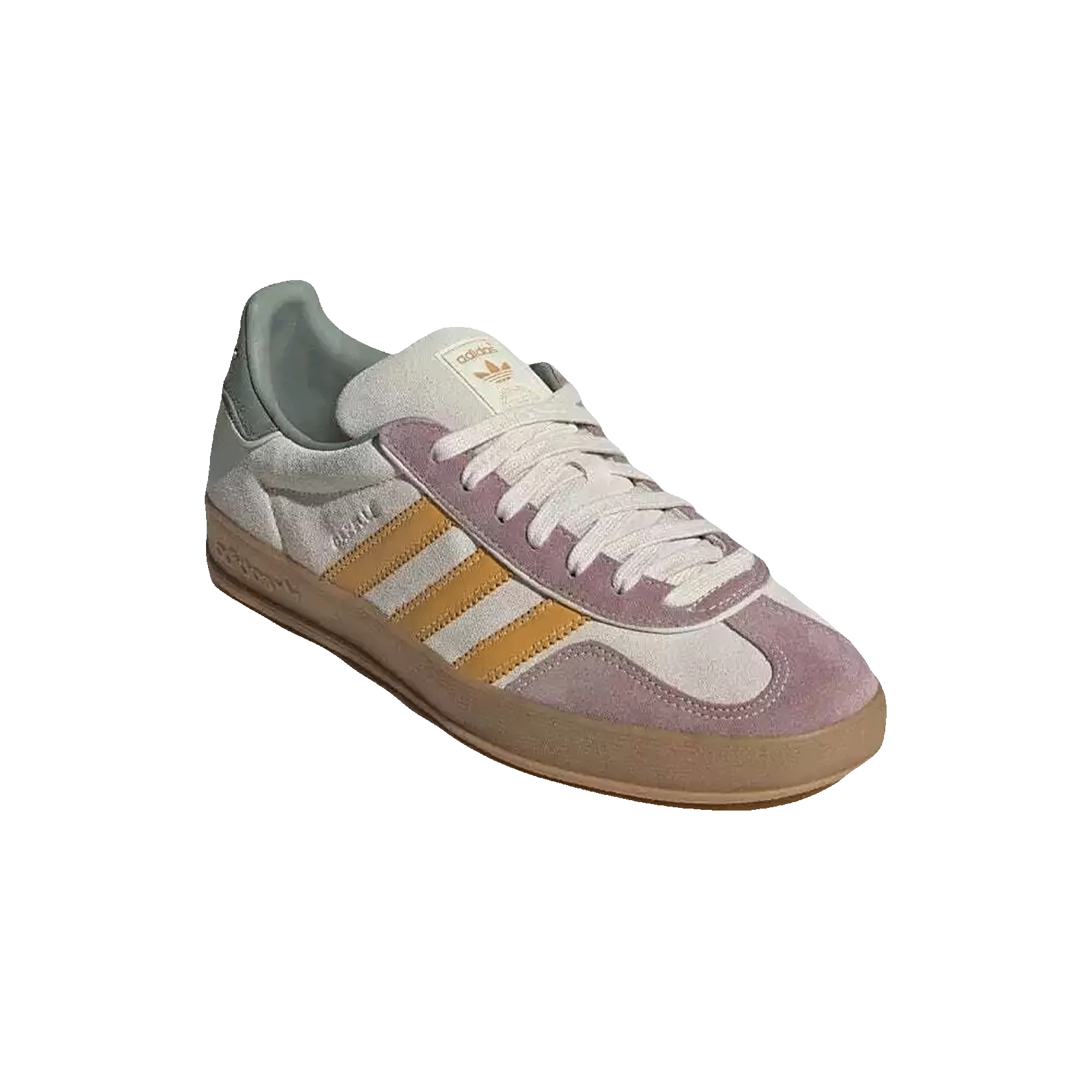 adidas Gazelle Indoor Off White Preloved Yellow Side