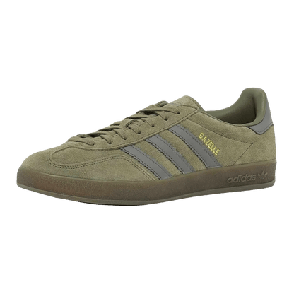 adidas Gazelle Indoor Olive Strata (W) Side