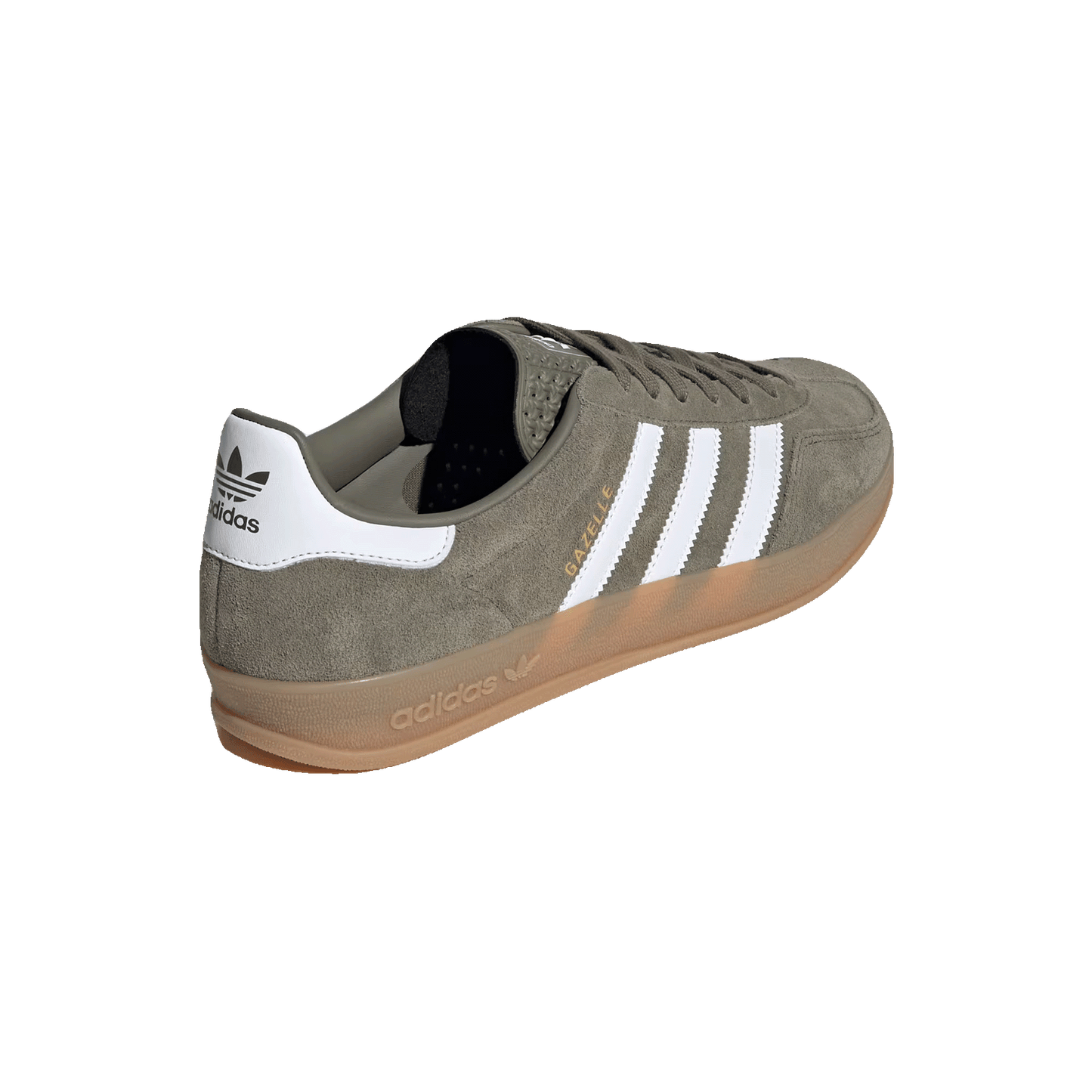 adidas Gazelle Indoor Olive Strata Ash Back