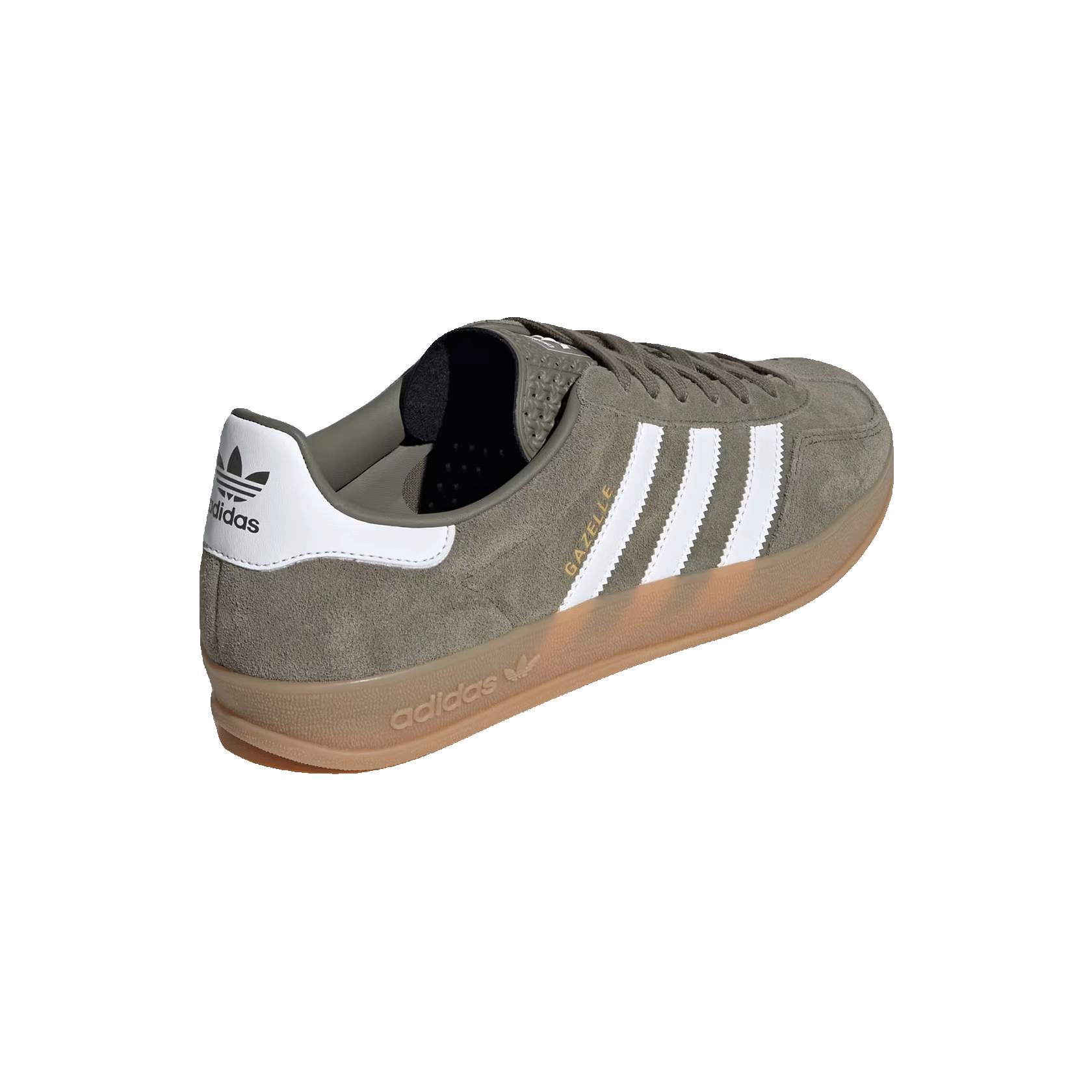 adidas Gazelle Indoor Olive Strata Ash Back