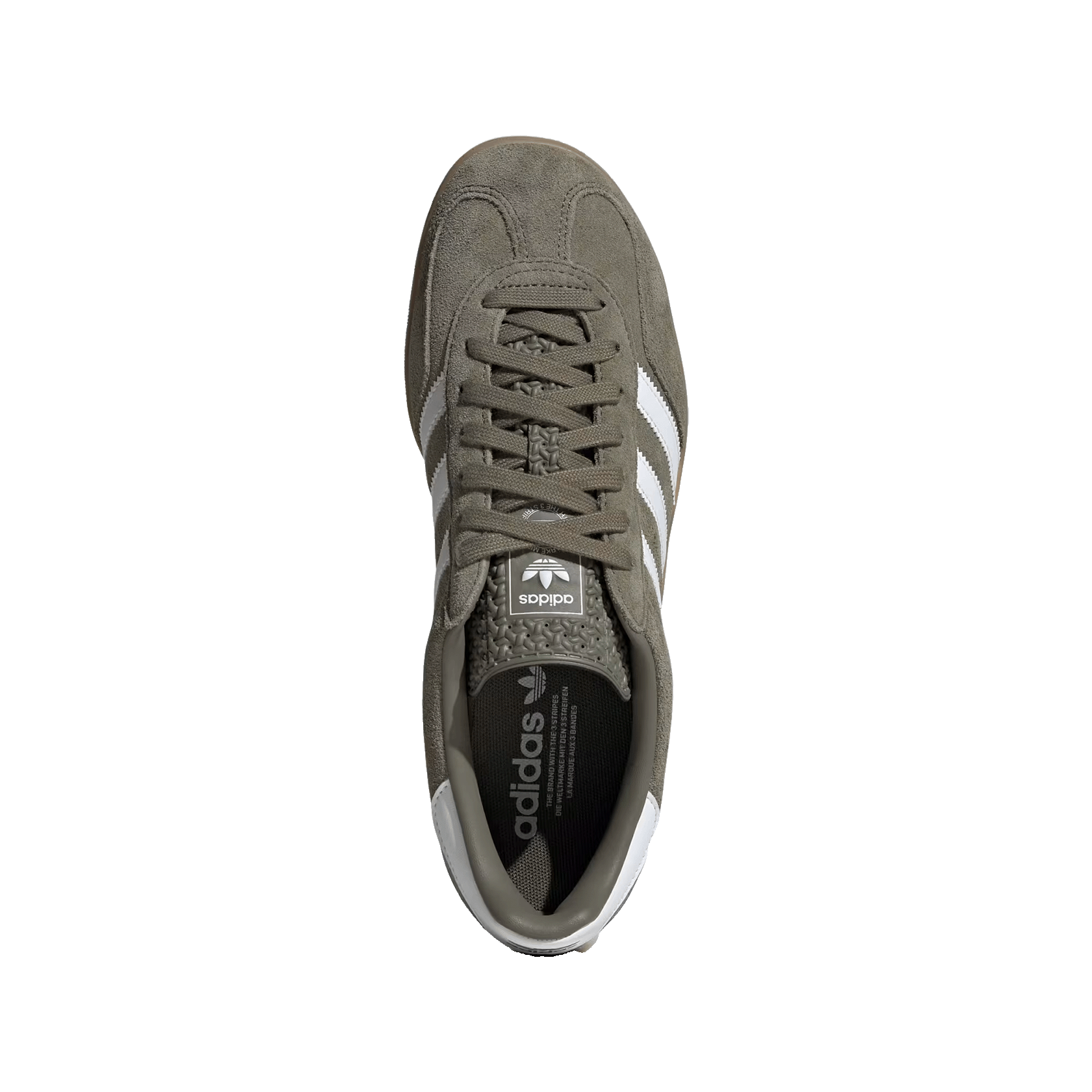 adidas Gazelle Indoor Olive Strata Ash Oben