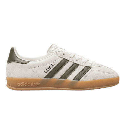 adidas Gazelle Indoor Olive Strata Cloud White Gum