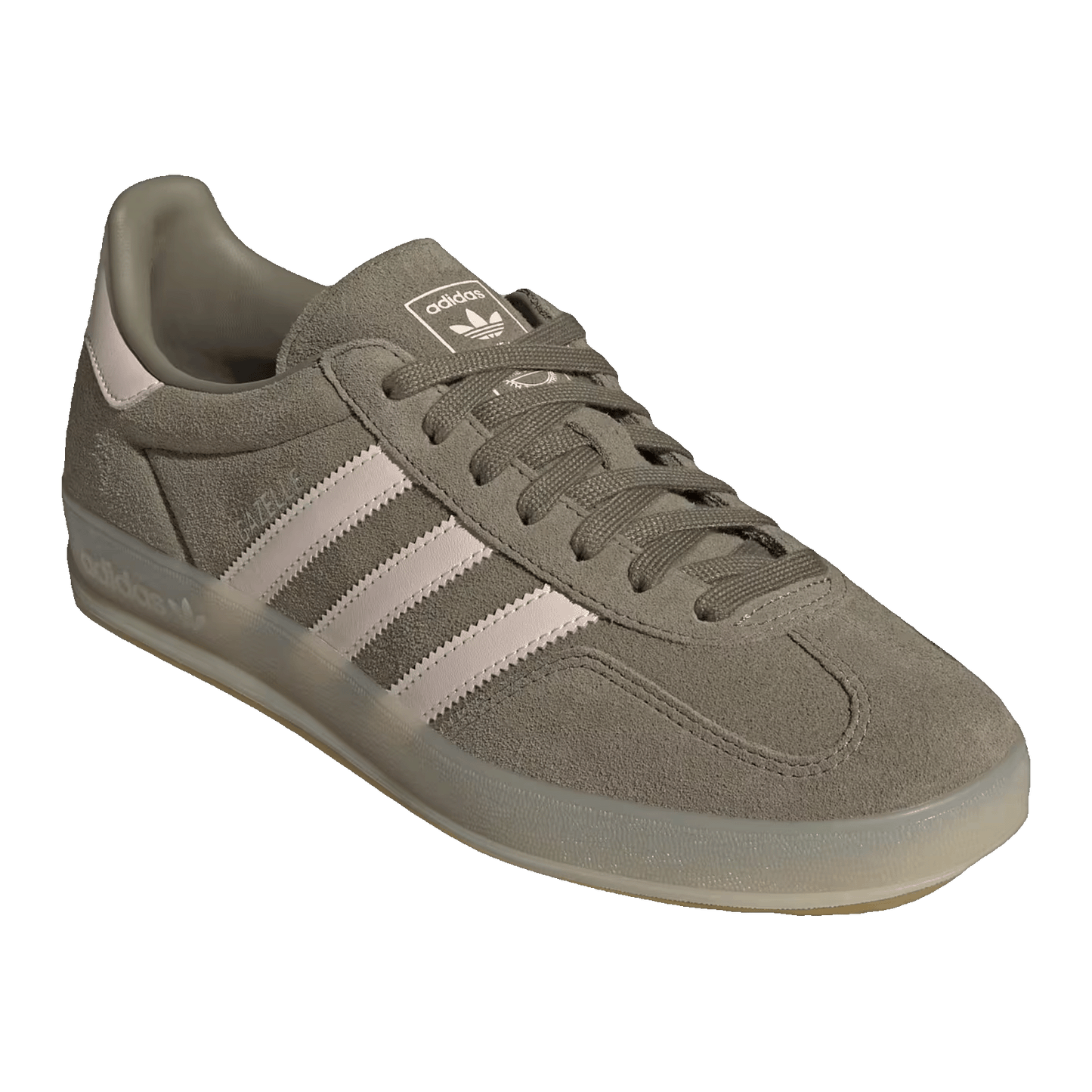 adidas Gazelle Indoor Olive Strata Wonder Quartz Side IH9641