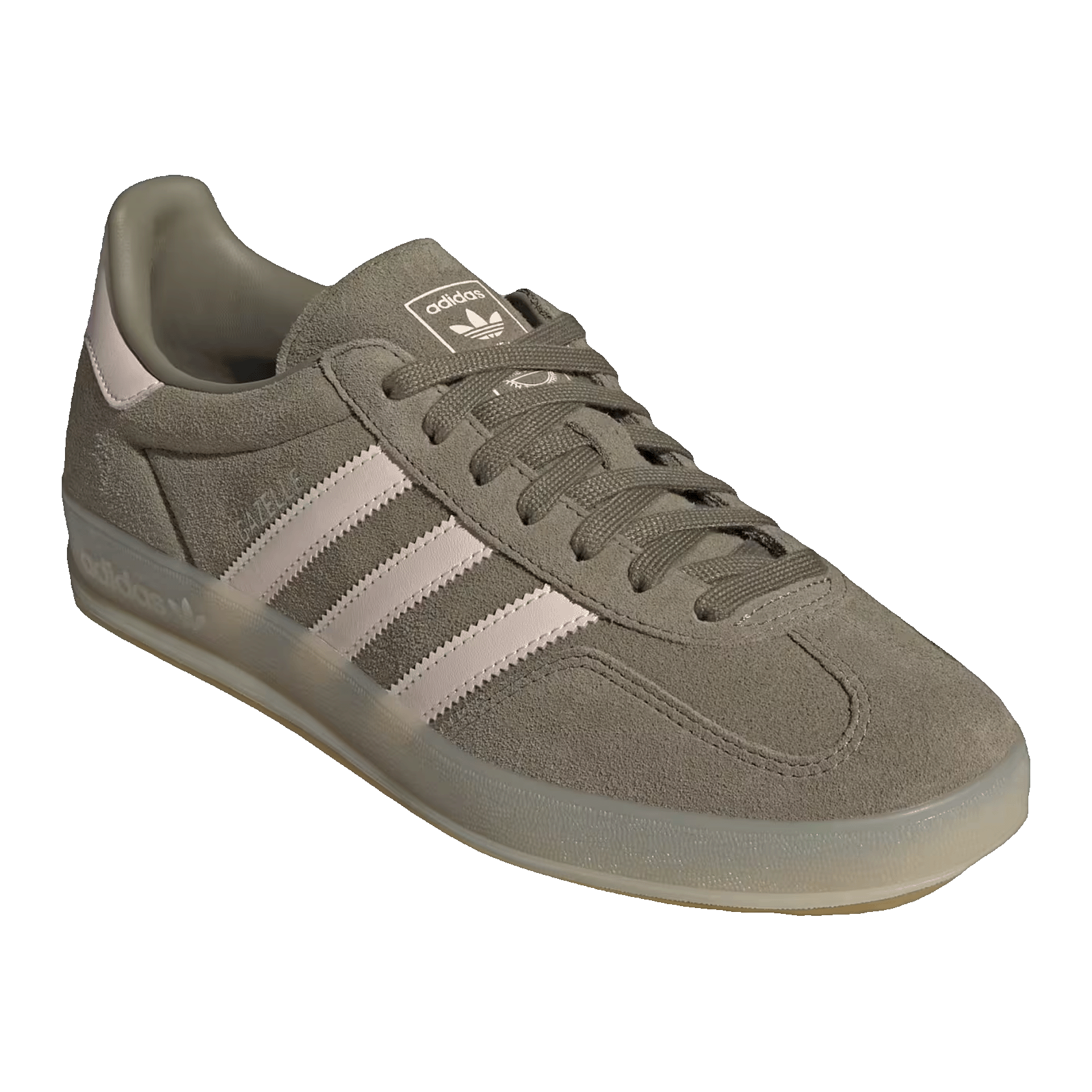 adidas Gazelle Indoor Olive Strata Wonder Quartz Side IH9641