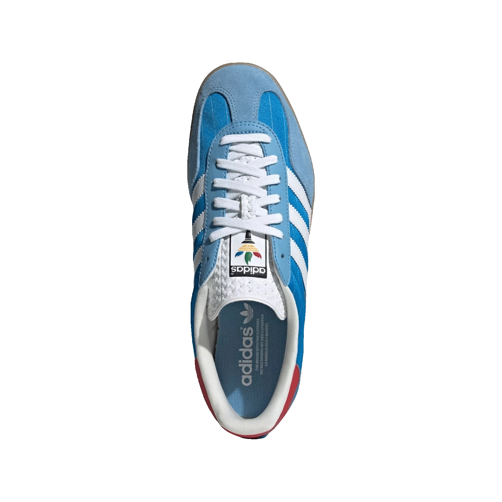 adidas Gazelle Indoor Olympic Blue Oben