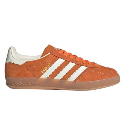 adidas Gazelle Indoor Orange Off White Gold Metallic JQ8392