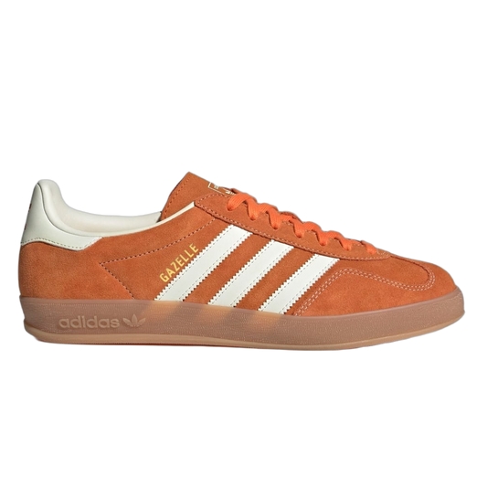 adidas Gazelle Indoor Orange Off White Gold Metallic JQ8392