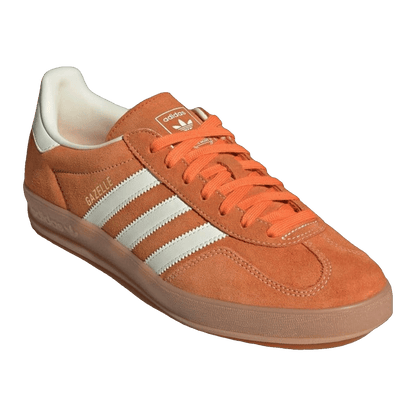 adidas Gazelle Indoor Orange Off White Gold Metallic Side JQ8392