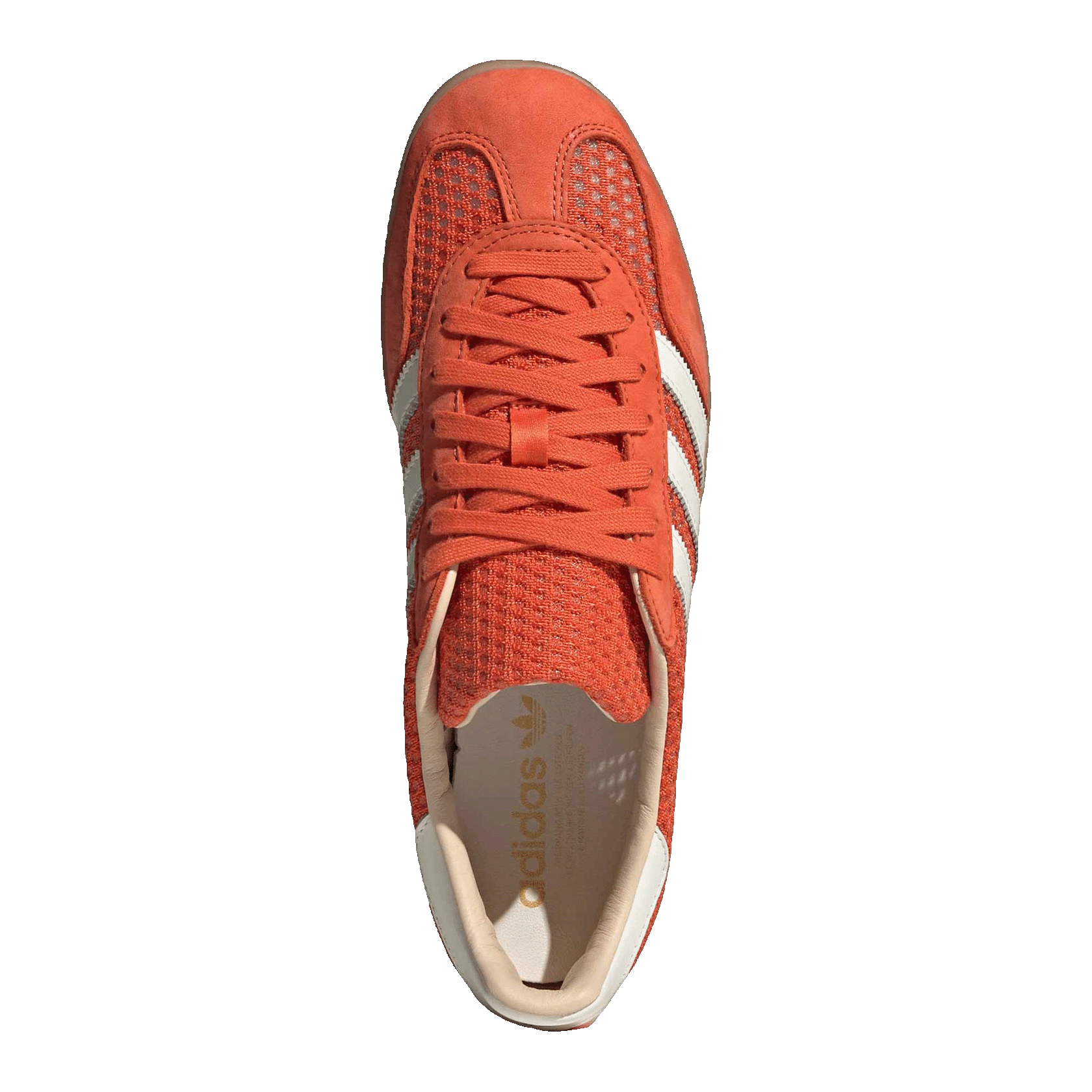 adidas Gazelle Indoor Orange Off White Oben JS0713