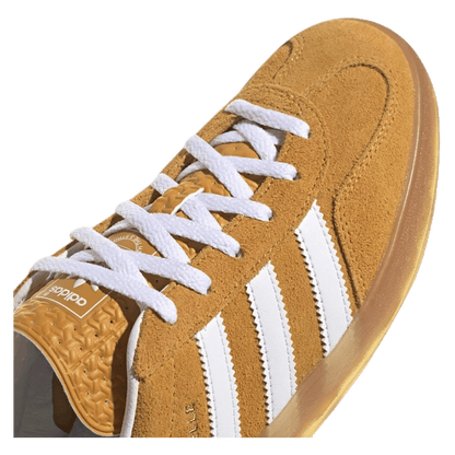 adidas Gazelle Indoor Orange Peel White (W) Front