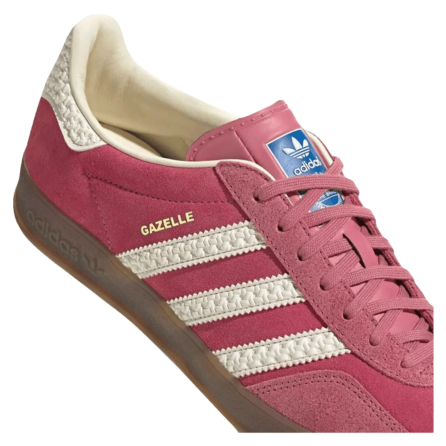 adidas Gazelle Indoor Pink Cloud White Detail