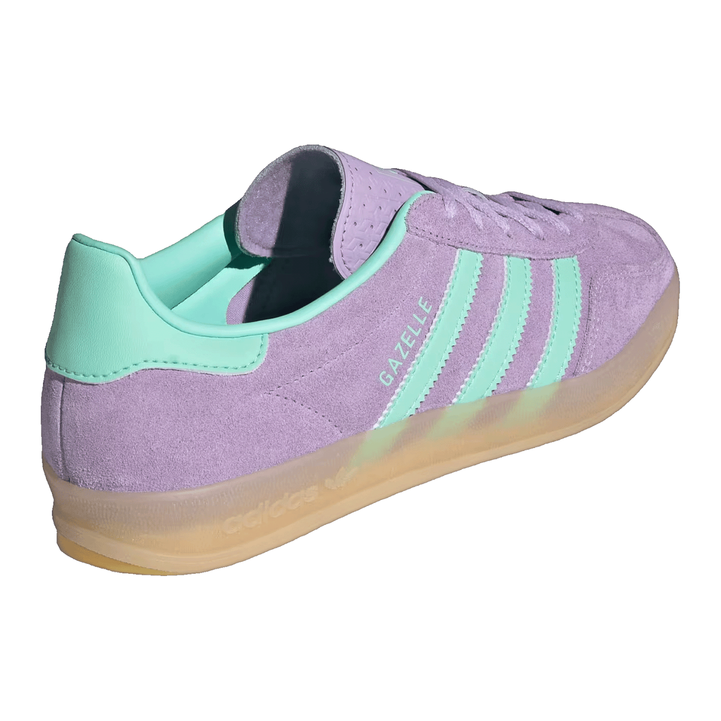 adidas Gazelle Indoor Powder Plum Easy Green (W) Back IH6801