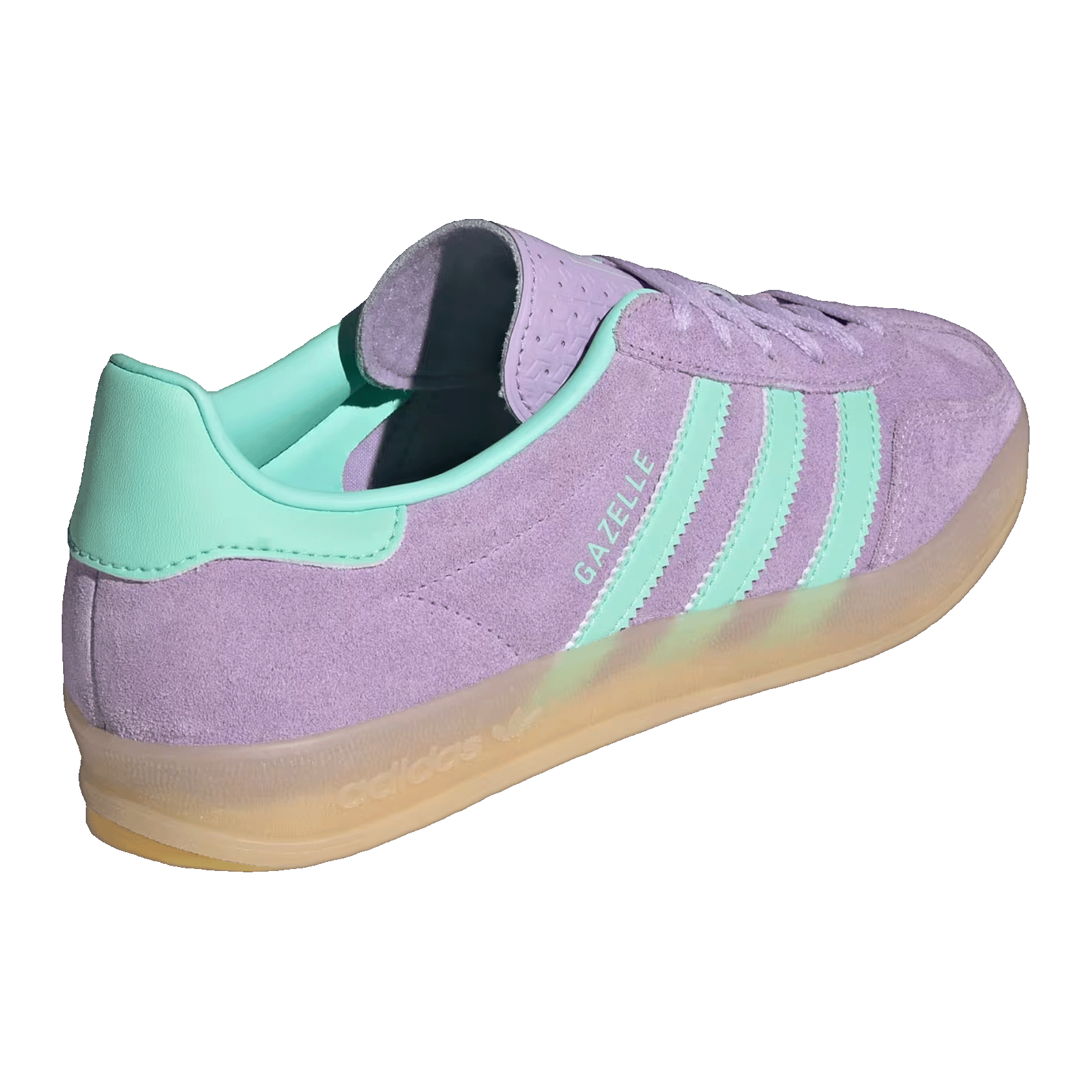adidas Gazelle Indoor Powder Plum Easy Green (W) Back IH6801