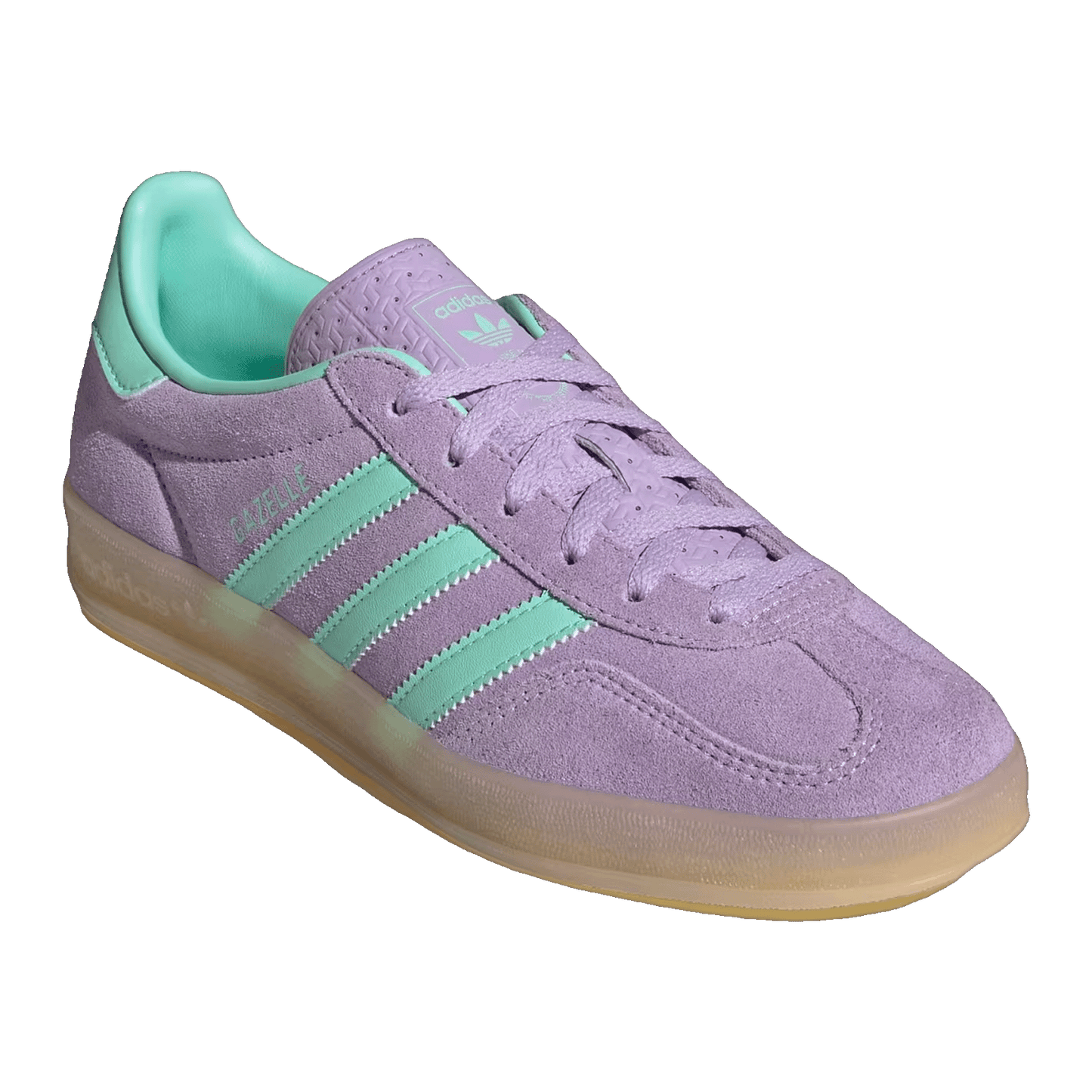 adidas Gazelle Indoor Powder Plum Easy Green (W) Side IH6801