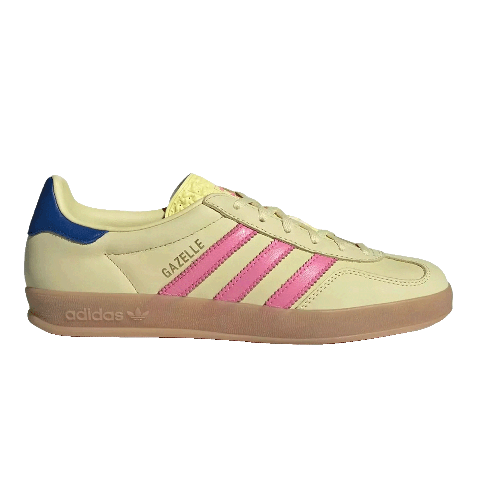 adidas Gazelle Indoor Powder Yellow Lucid Pink Royal (W)