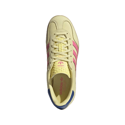adidas Gazelle Indoor Powder Yellow Lucid Pink Royal (W) Oben