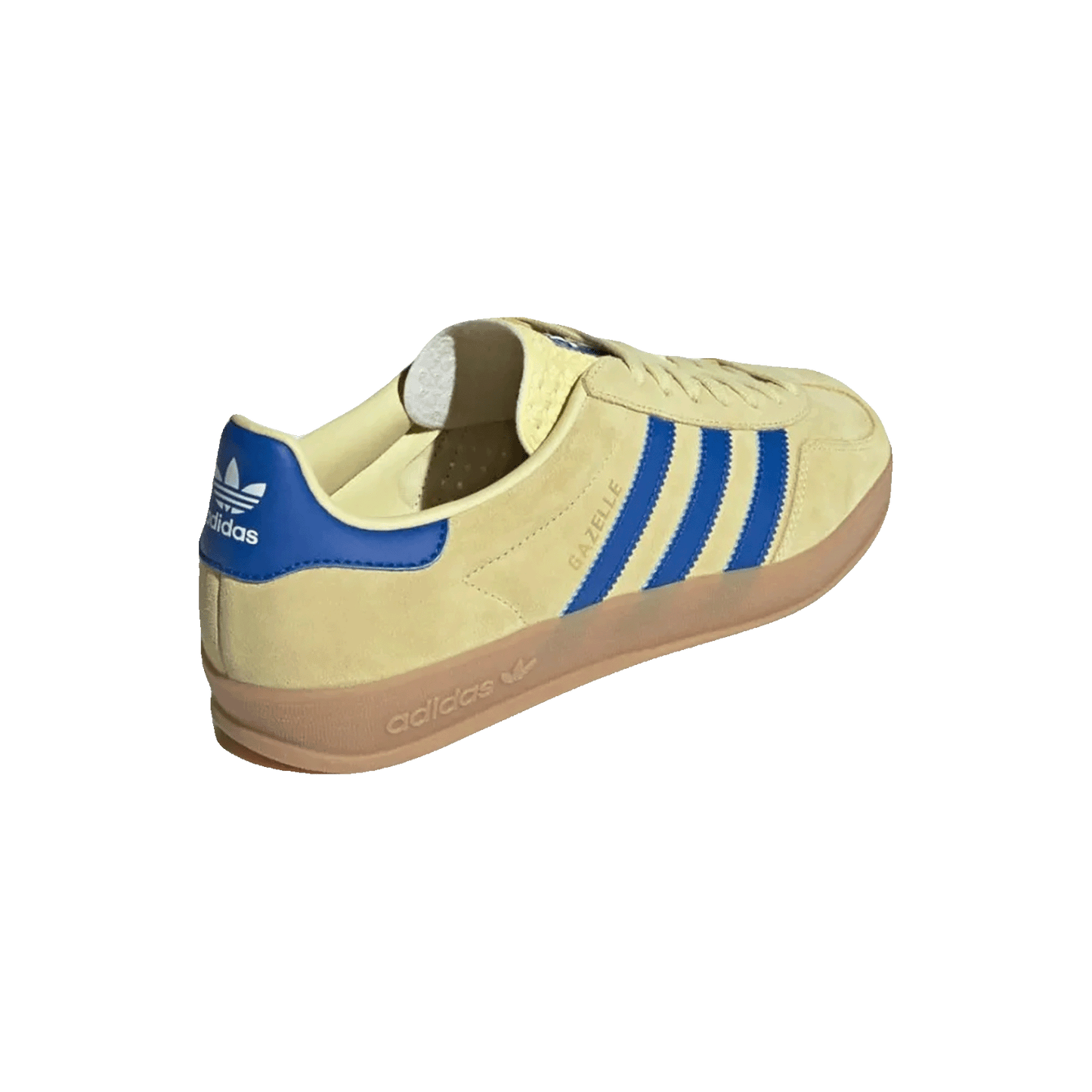 adidas Gazelle Indoor Powder Yellow Royal Blue Back