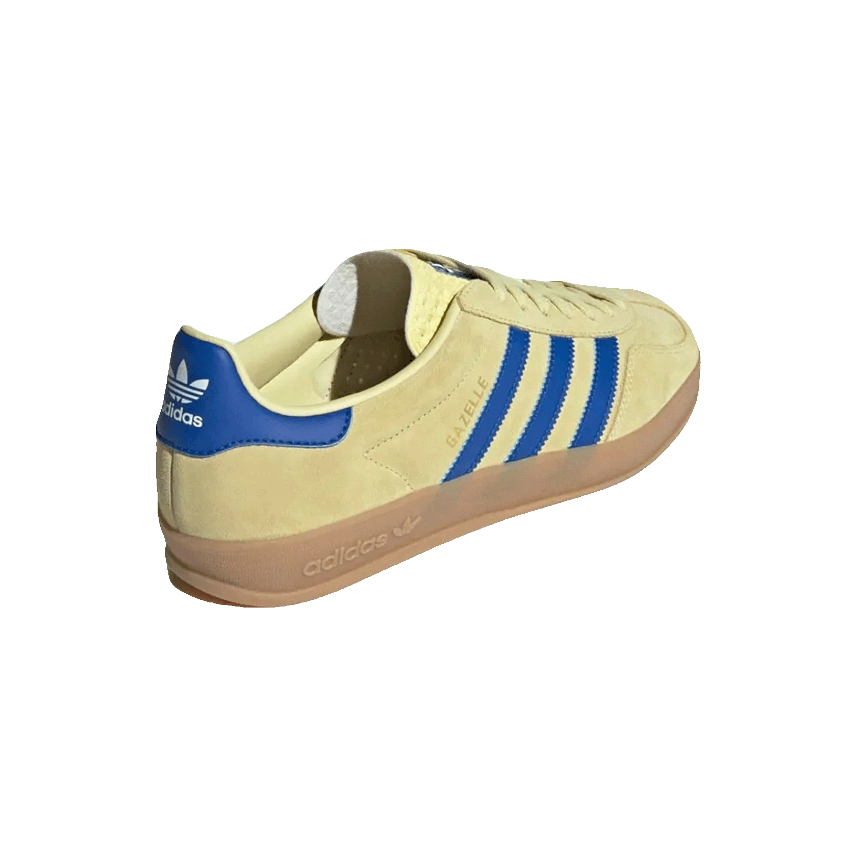 adidas Gazelle Indoor Powder Yellow Royal Blue Back