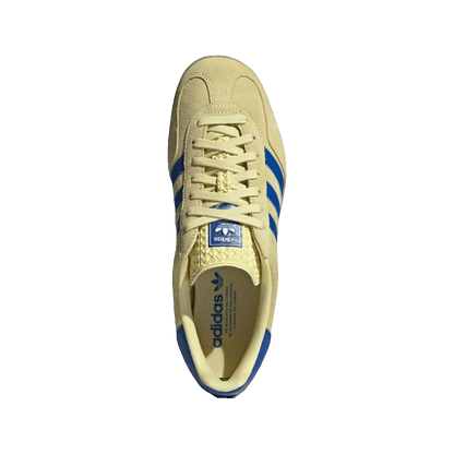 adidas Gazelle Indoor Powder Yellow Royal Blue Oben