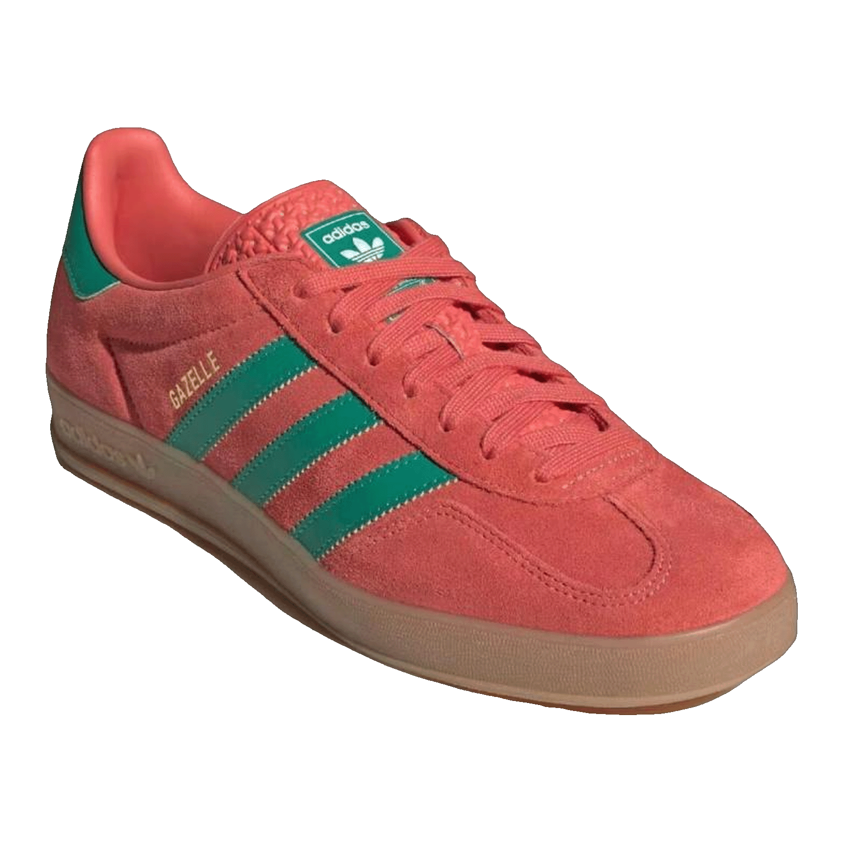 adidas Gazelle Indoor Preloved Scarlet Court Green Side JH5407
