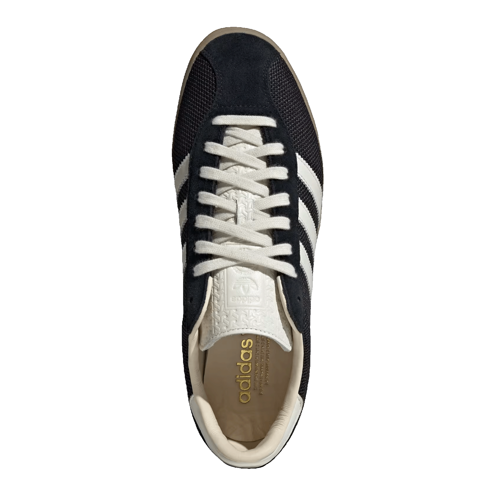 adidas Gazelle Indoor Pro Core Black Off White Warm Sandstone Oben