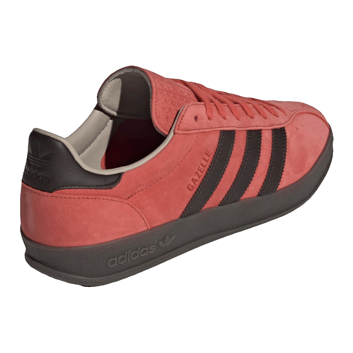 adidas Gazelle Indoor Pro Crew Red Charcoal Back