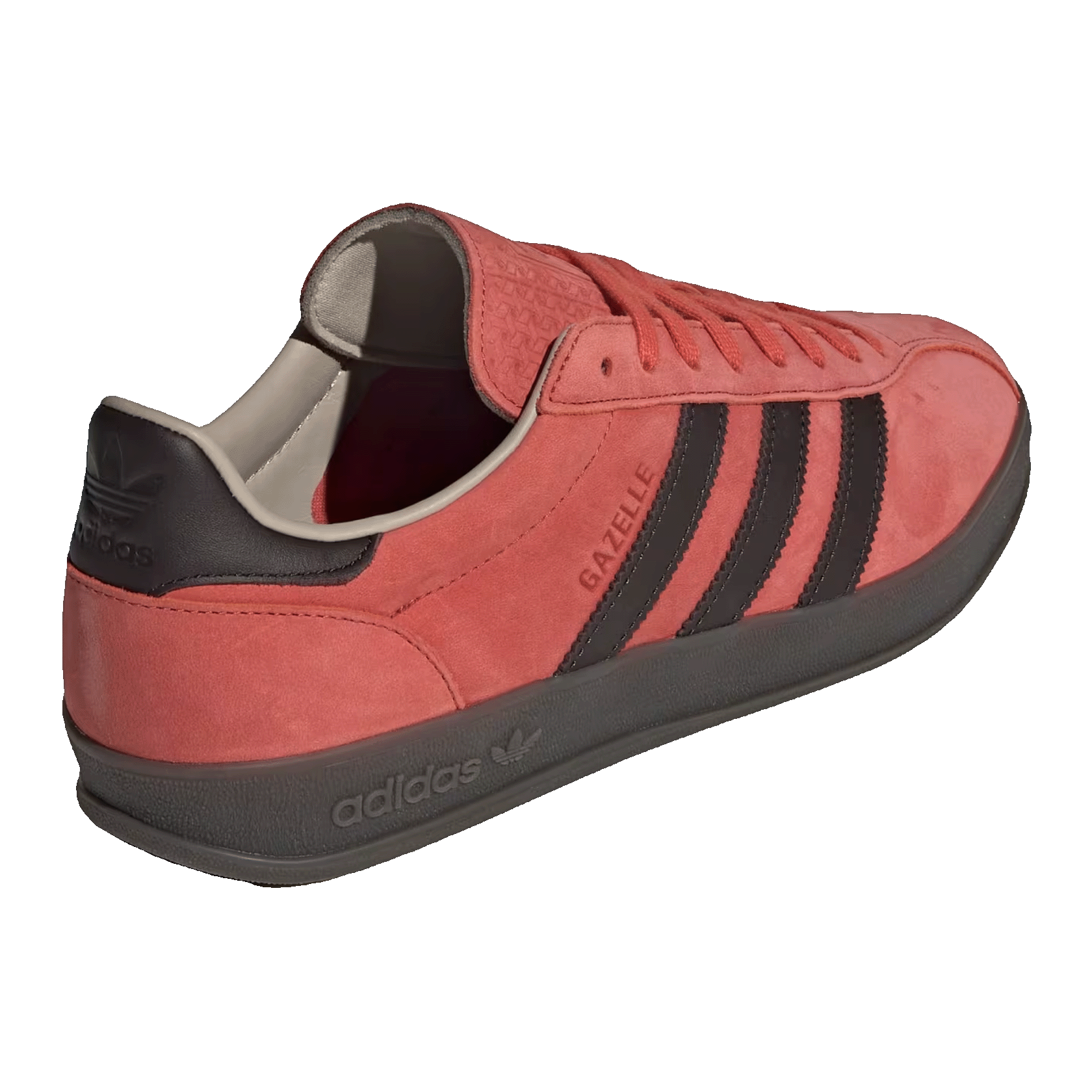 adidas Gazelle Indoor Pro Crew Red Charcoal Back