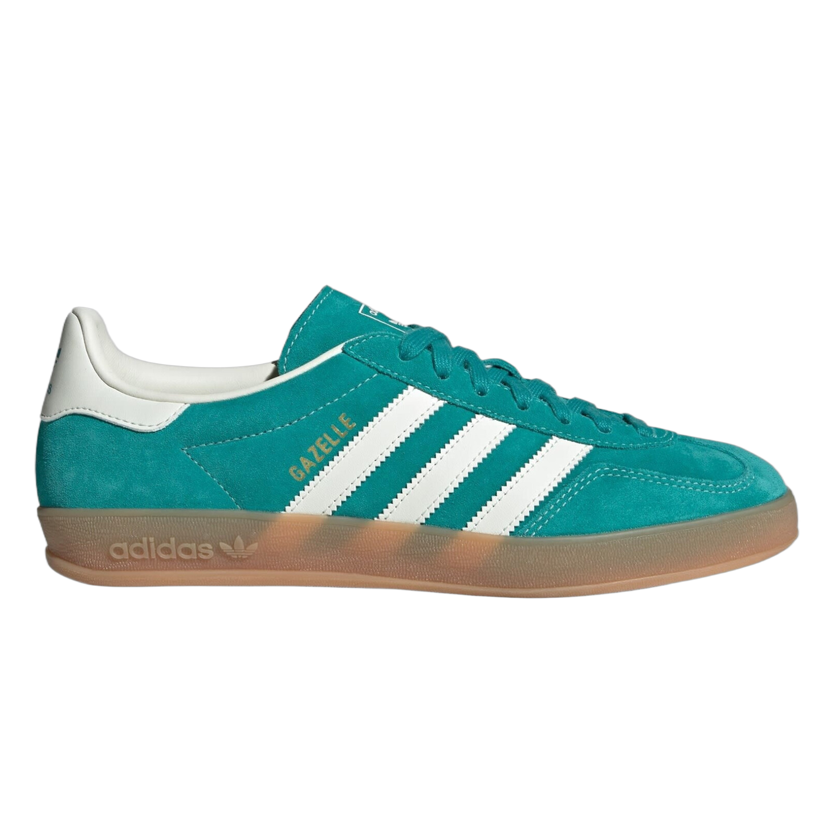 adidas Gazelle Indoor Pure Teal Off White Gold Metallic JQ8391