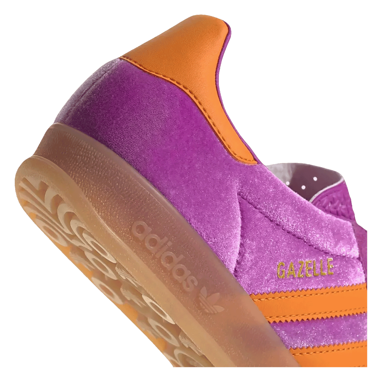 adidas Gazelle Indoor Purple Burst Velvet (W) Back