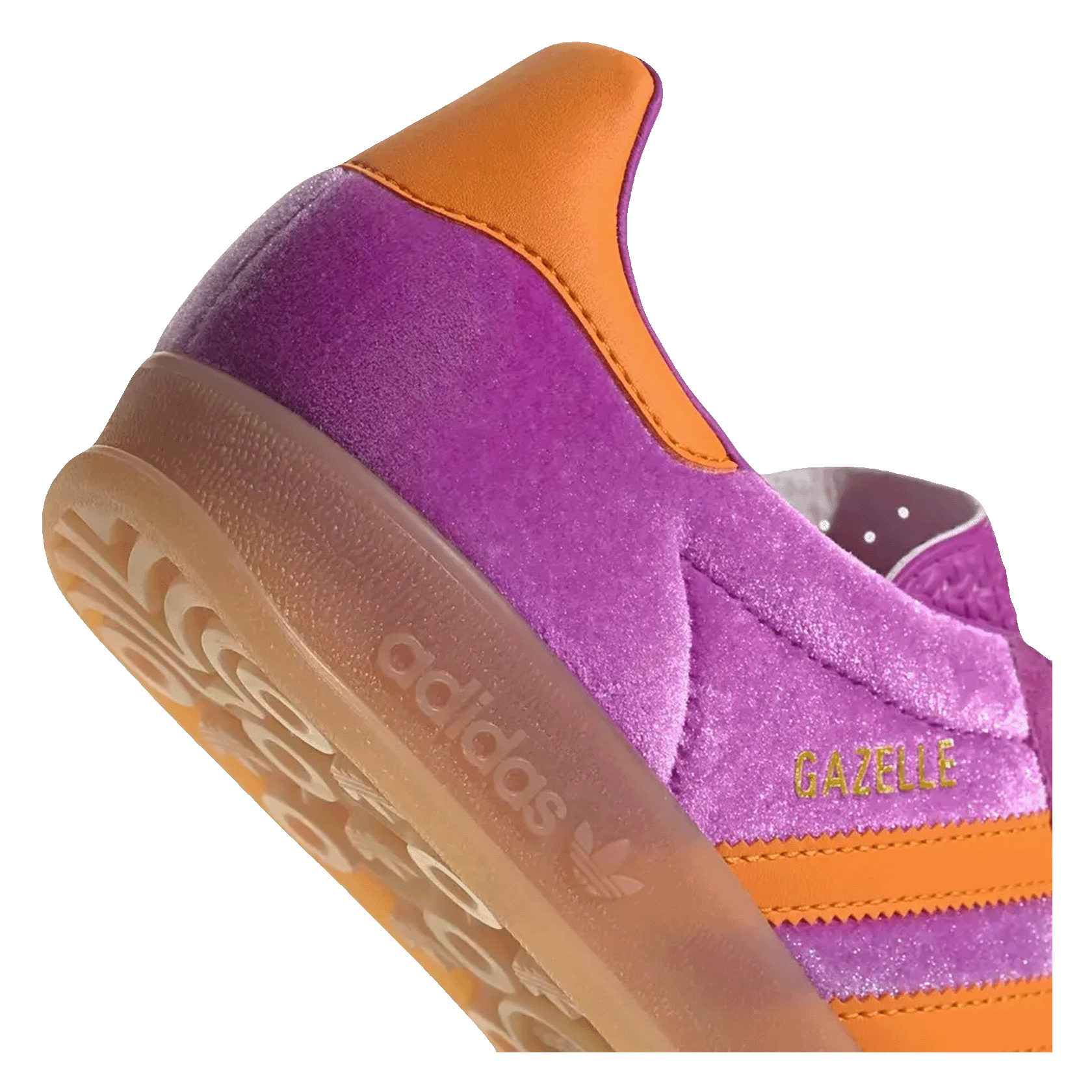 adidas Gazelle Indoor Purple Burst Velvet (W) Back