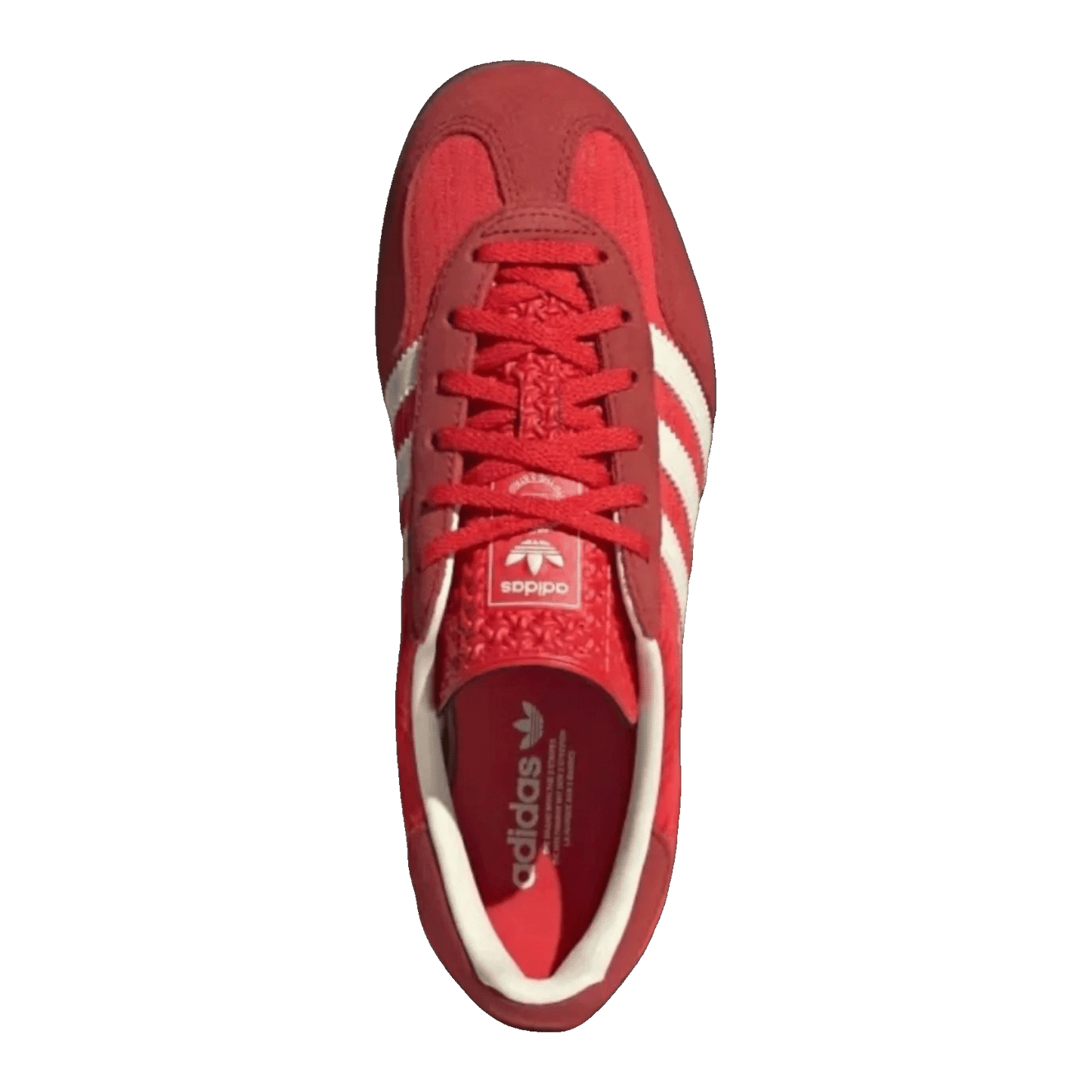 adidas Gazelle Indoor Red Better Scarlet Cream White (W) Oben JS1411