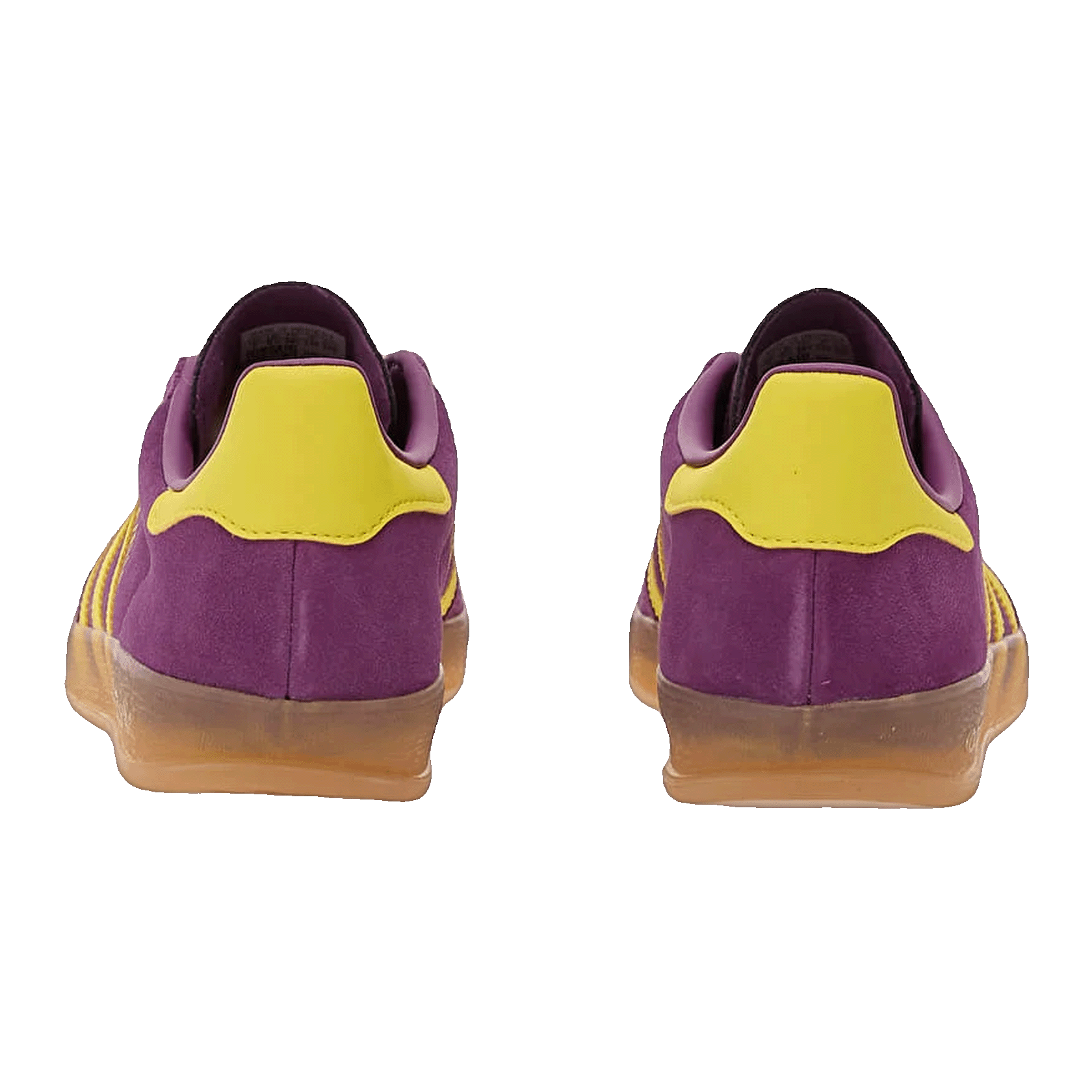 adidas Gazelle Indoor Rich Mauve Bright Yellow (W) Back JS1415
