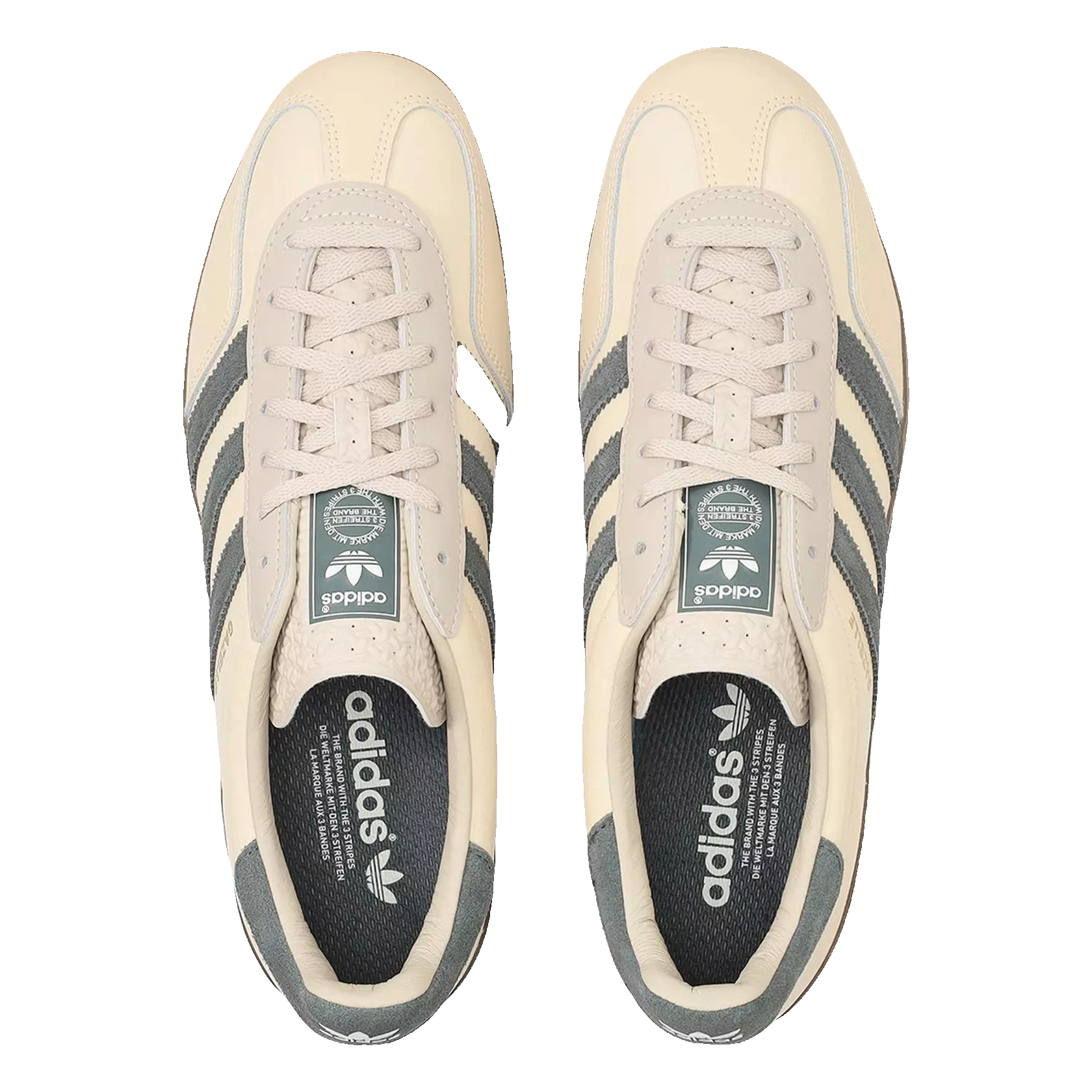 adidas Gazelle Indoor Sand Strata Legend Ivy Gum Oben