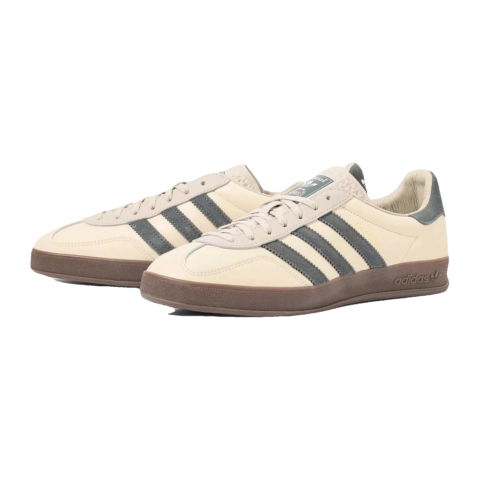 adidas Gazelle Indoor Sand Strata Legend Ivy Gum Side