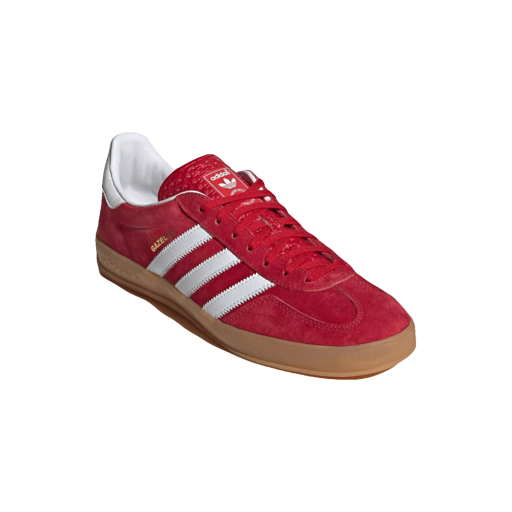 adidas Gazelle Indoor Scarlet Cloud White Side
