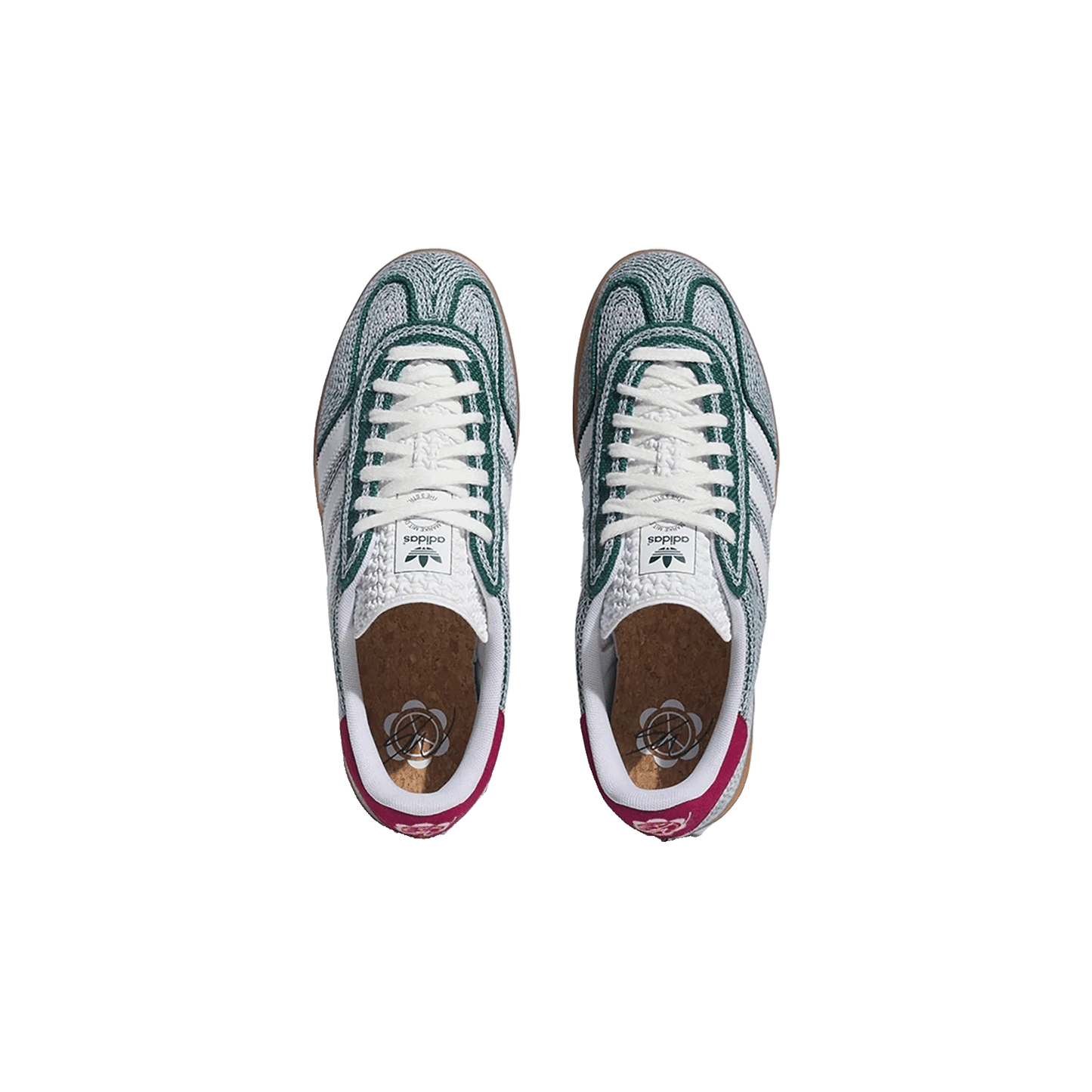 adidas Gazelle Indoor Sean Wotherspoon Hemp Green Oben