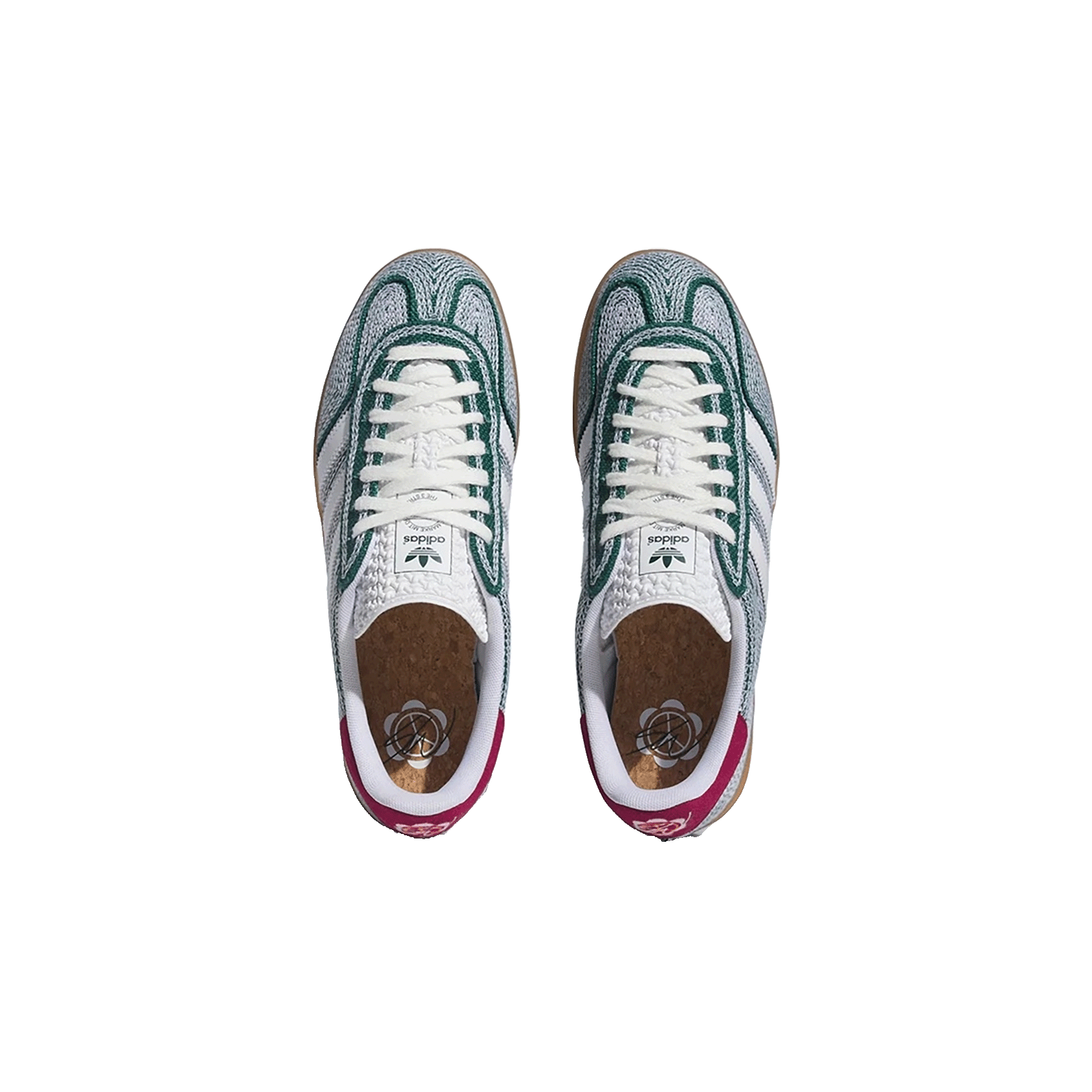 adidas Gazelle Indoor Sean Wotherspoon Hemp Green Oben