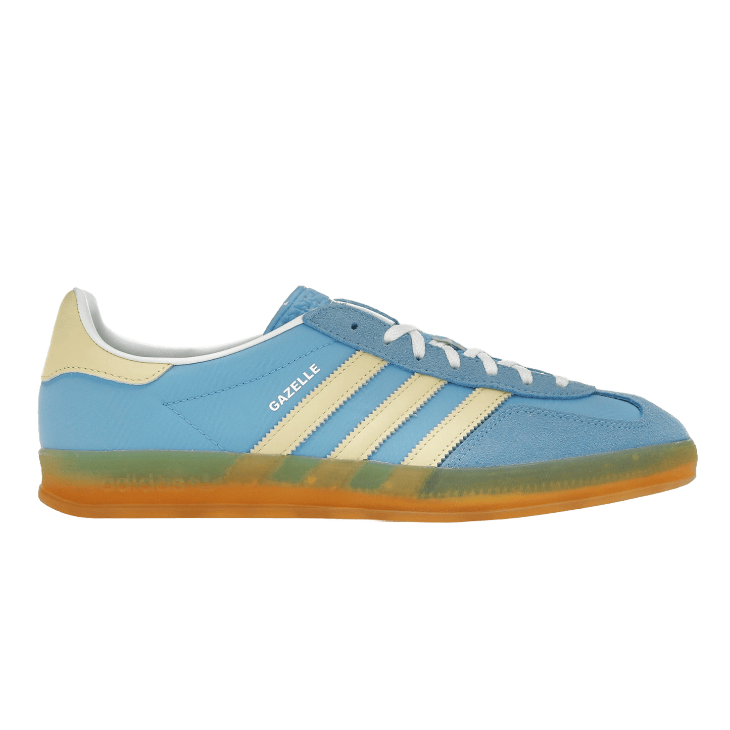 Adidas Gazelle Indoor Semi Blue Burst Almost Yellow (W)