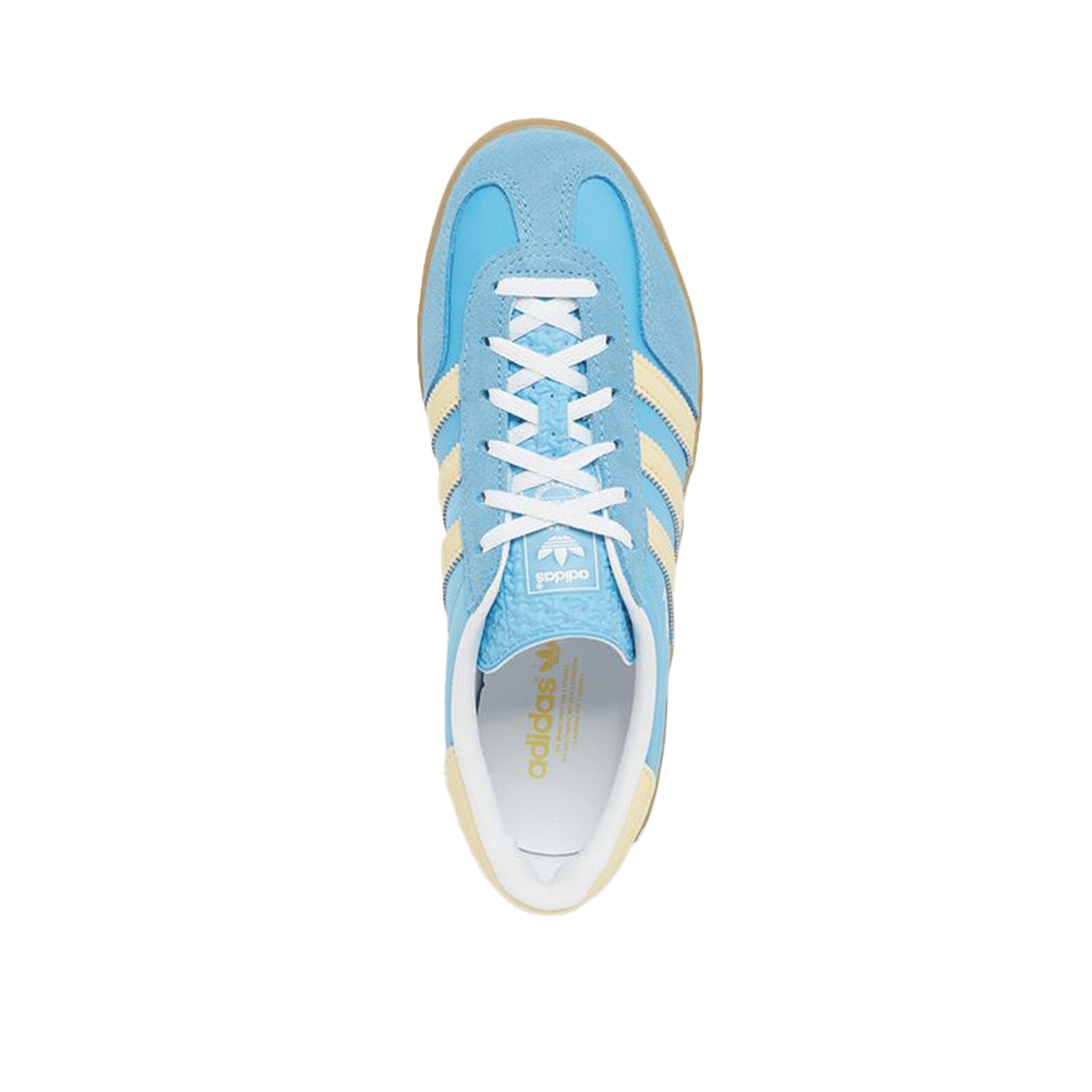 Adidas Gazelle Indoor Semi Blue Burst Almost Yellow (W) Oben