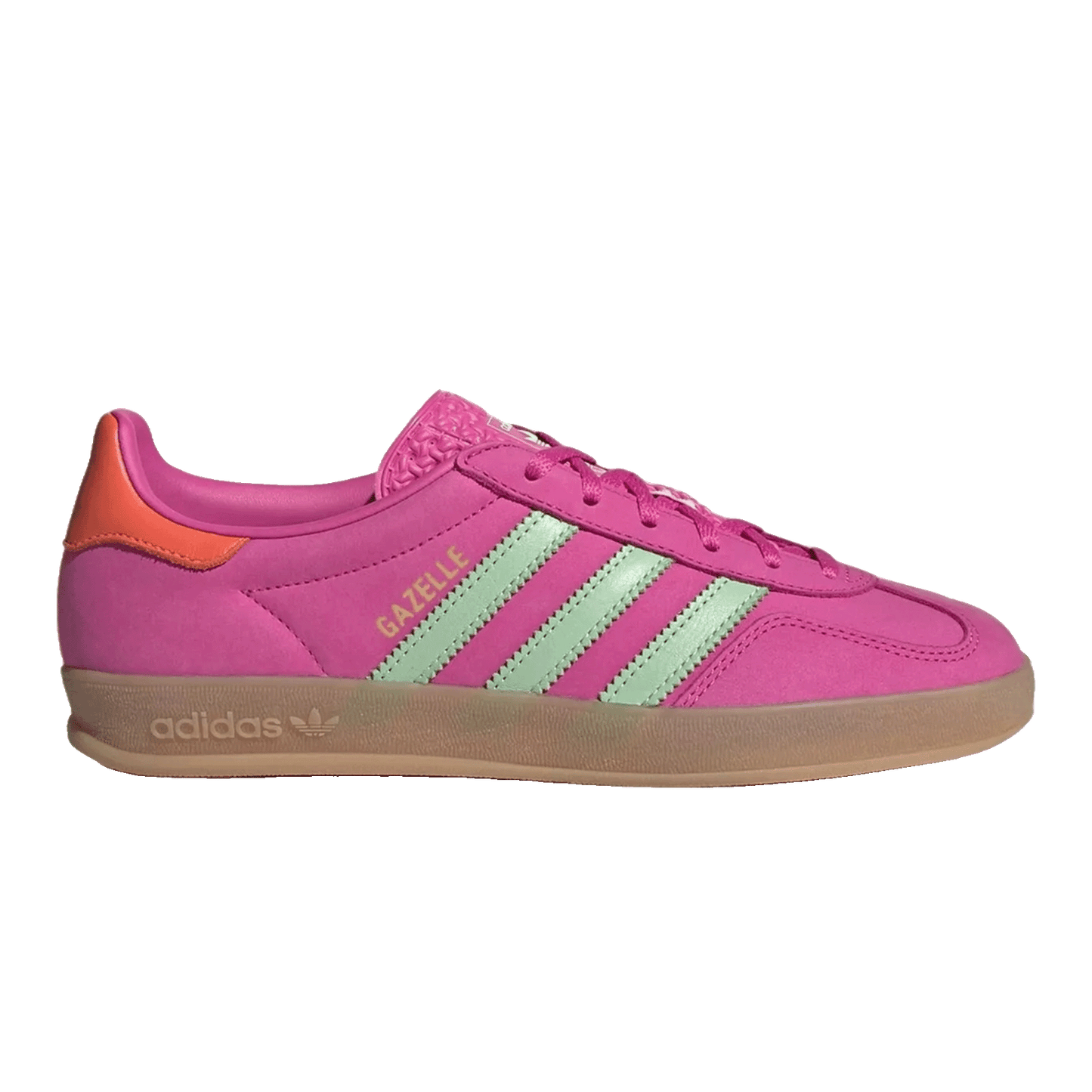 adidas Gazelle Indoor Semi Lucid Fuchsia Semi Green Spark Coral (W)