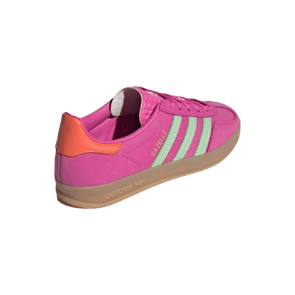 adidas Gazelle Indoor Semi Lucid Fuchsia Semi Green Spark Coral (W) Back