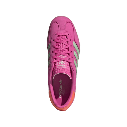adidas Gazelle Indoor Semi Lucid Fuchsia Semi Green Spark Coral (W) Oben