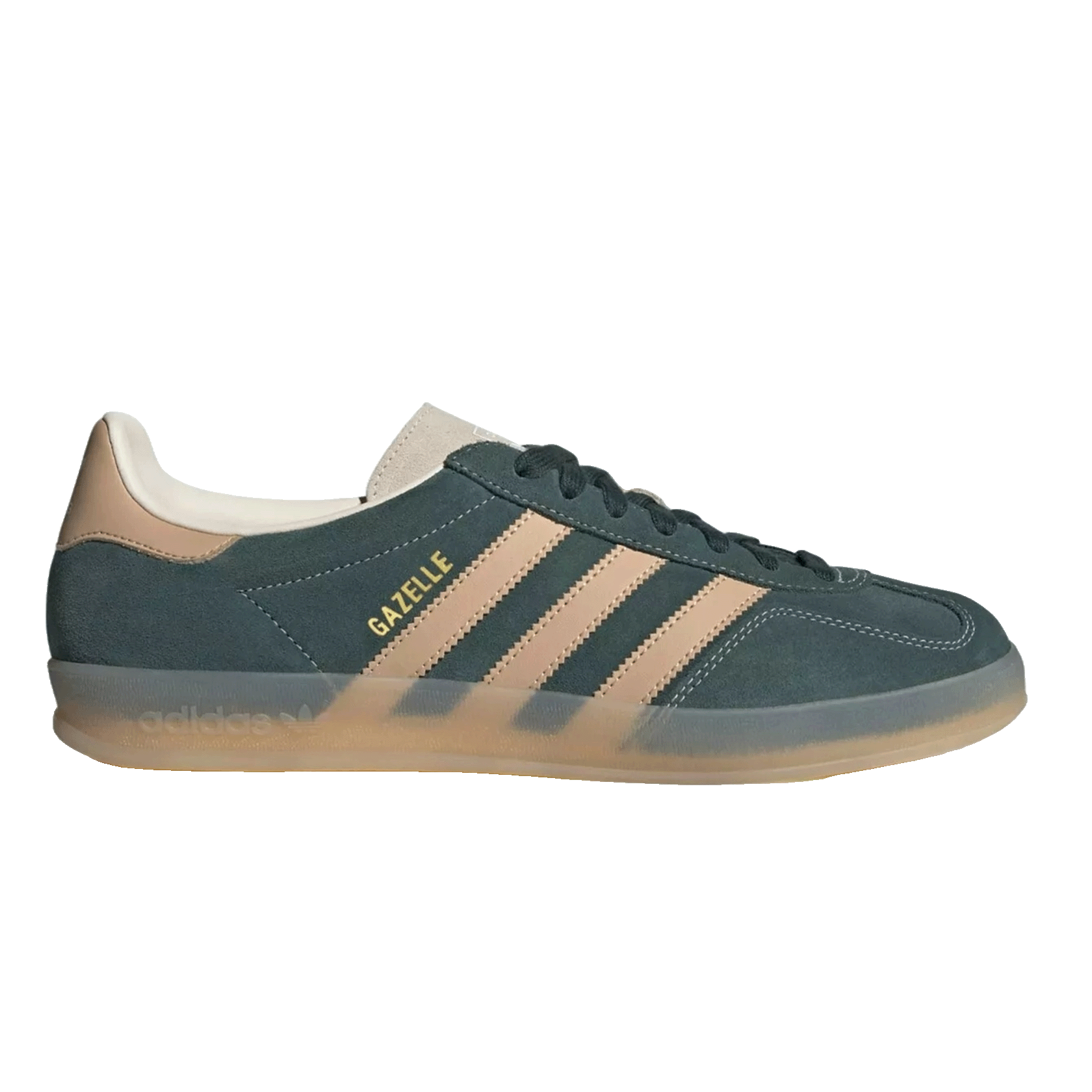 adidas Gazelle Indoor Shadow Green Warm Sandstone
