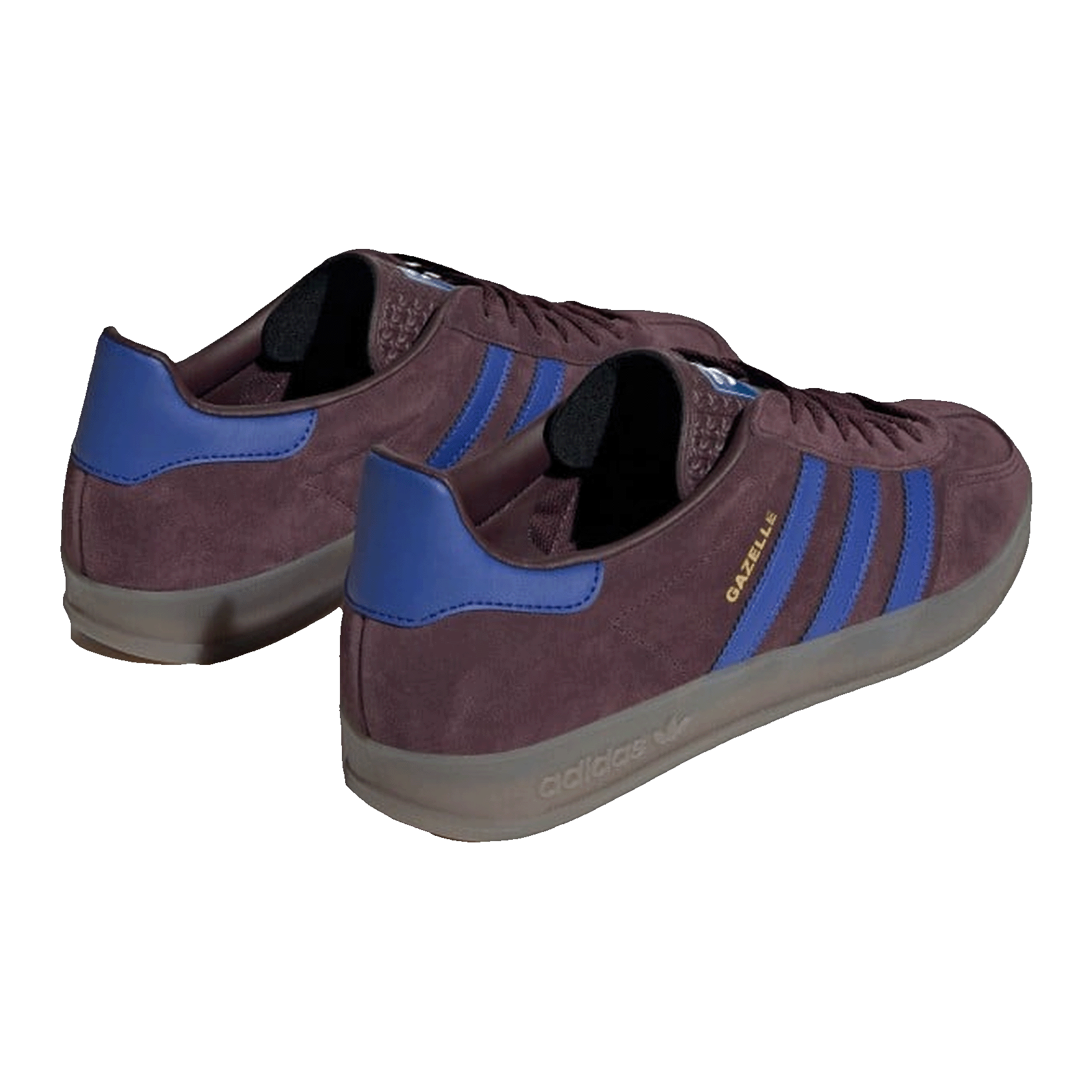 adidas Gazelle Indoor Shadow Maroon Semi Lucid Blue Back IG9980