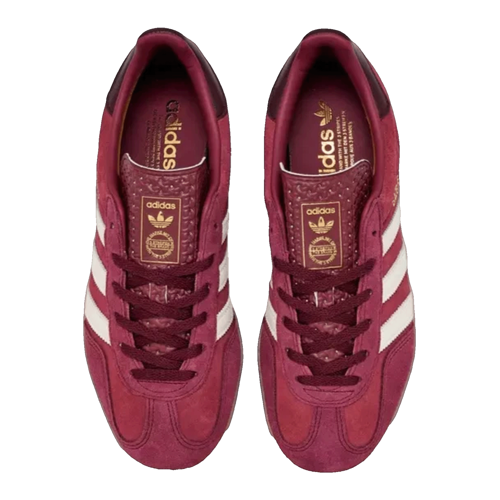 adidas Gazelle Indoor Shadow Red Off White (W) Oben HQ2661