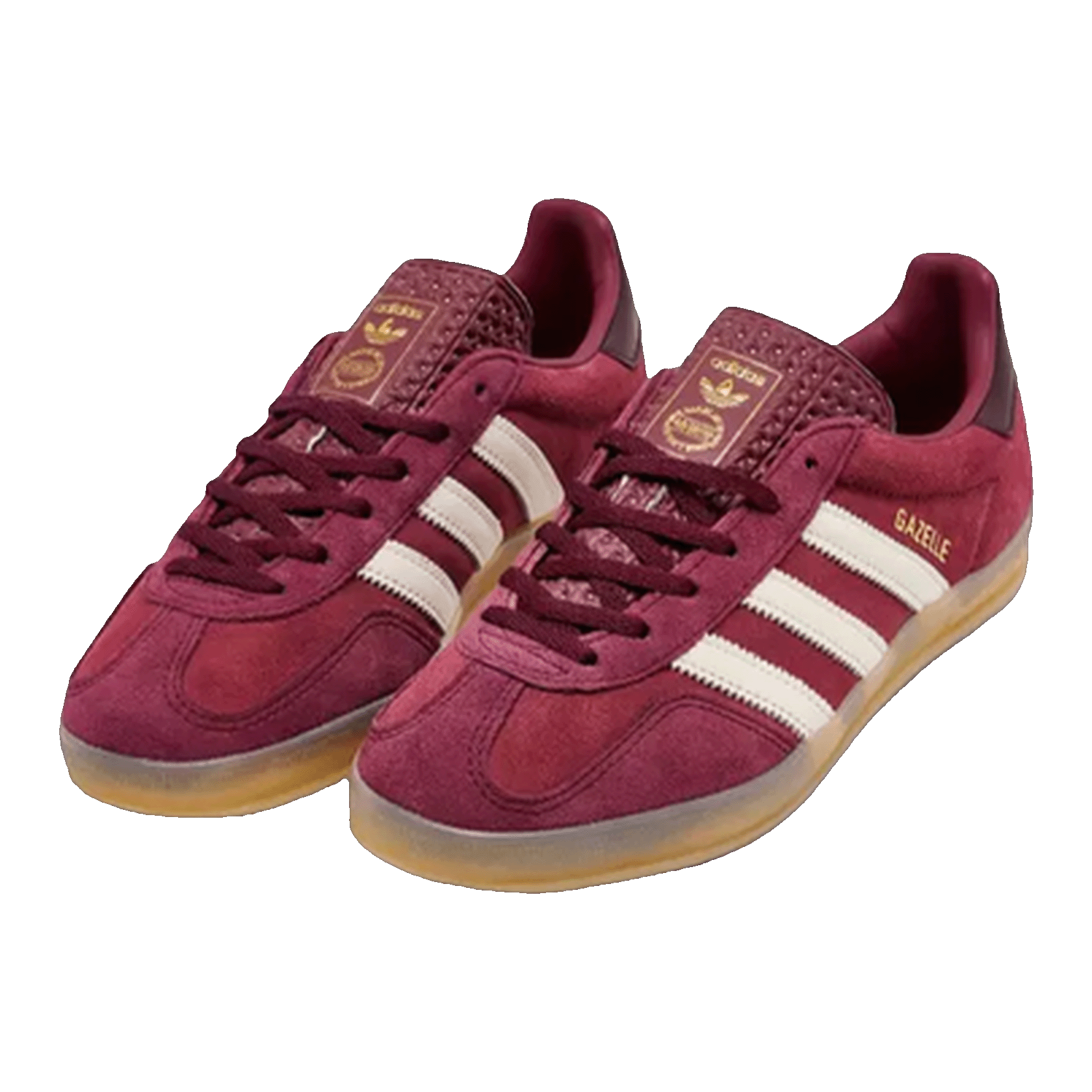adidas Gazelle Indoor Shadow Red Off White (W) Side HQ2661